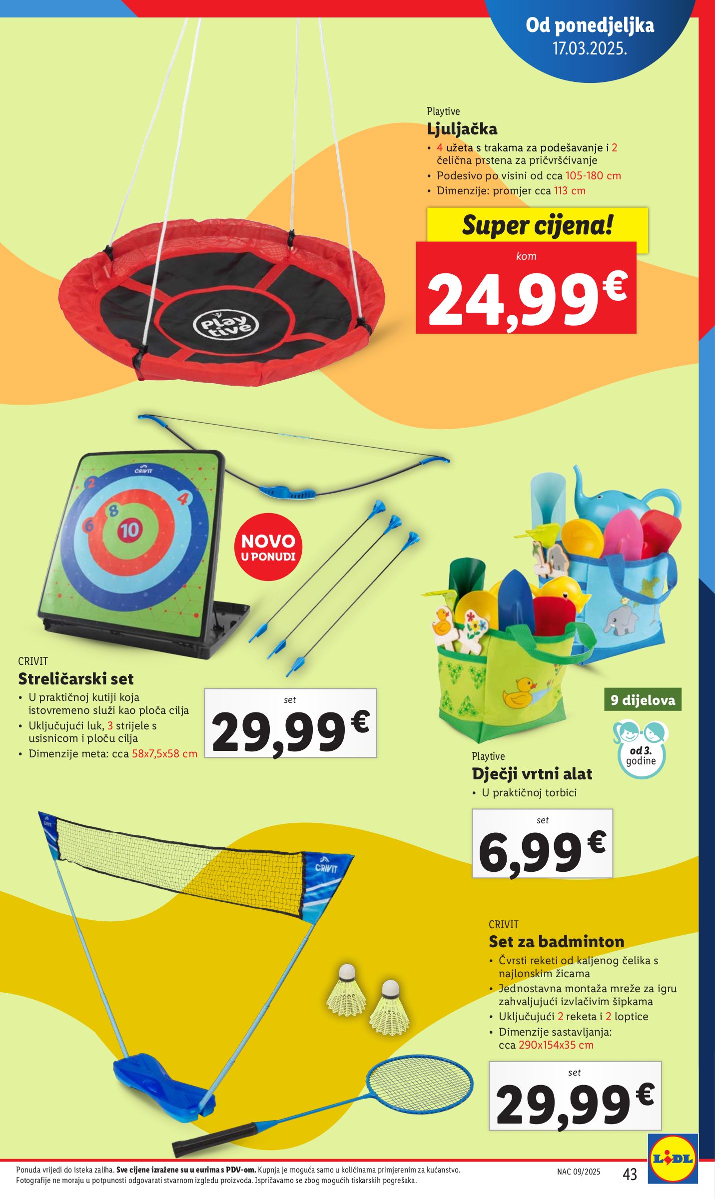lidl - Prelistajte ovaj Lidl - Sve boje proljeća u vašem vrtu katalog, vrijedi od 27.02. do 16.05. - page: 43 lidl - Prelistajte ovaj Lidl - Sve boje proljeća u vašem vrtu katalog, vrijedi od 27.02. do 16.05. - page: 43