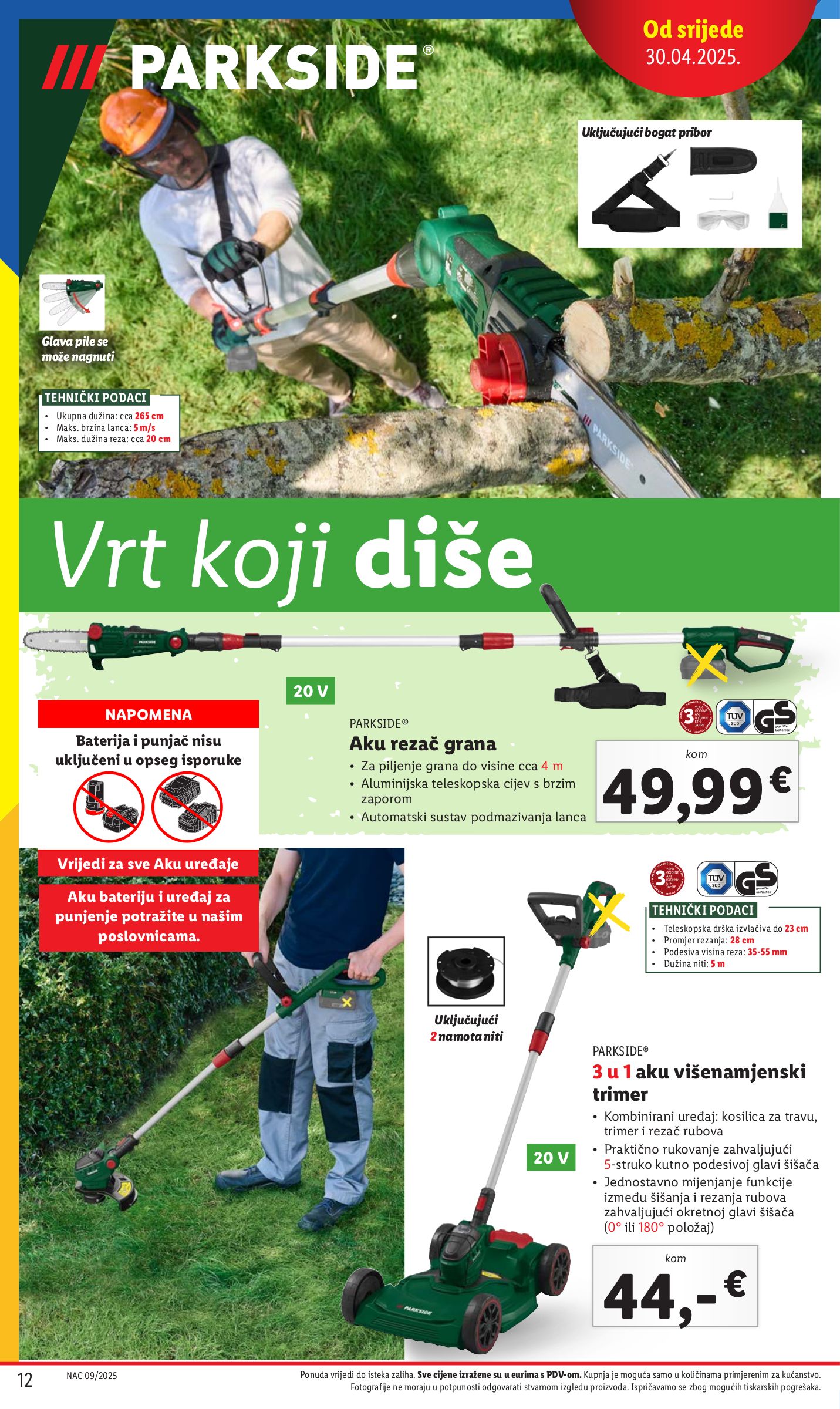lidl - Prelistajte ovaj Lidl - Sve boje proljeća u vašem vrtu katalog, vrijedi od 27.02. do 16.05. - page: 12 lidl - Prelistajte ovaj Lidl - Sve boje proljeća u vašem vrtu katalog, vrijedi od 27.02. do 16.05. - page: 12