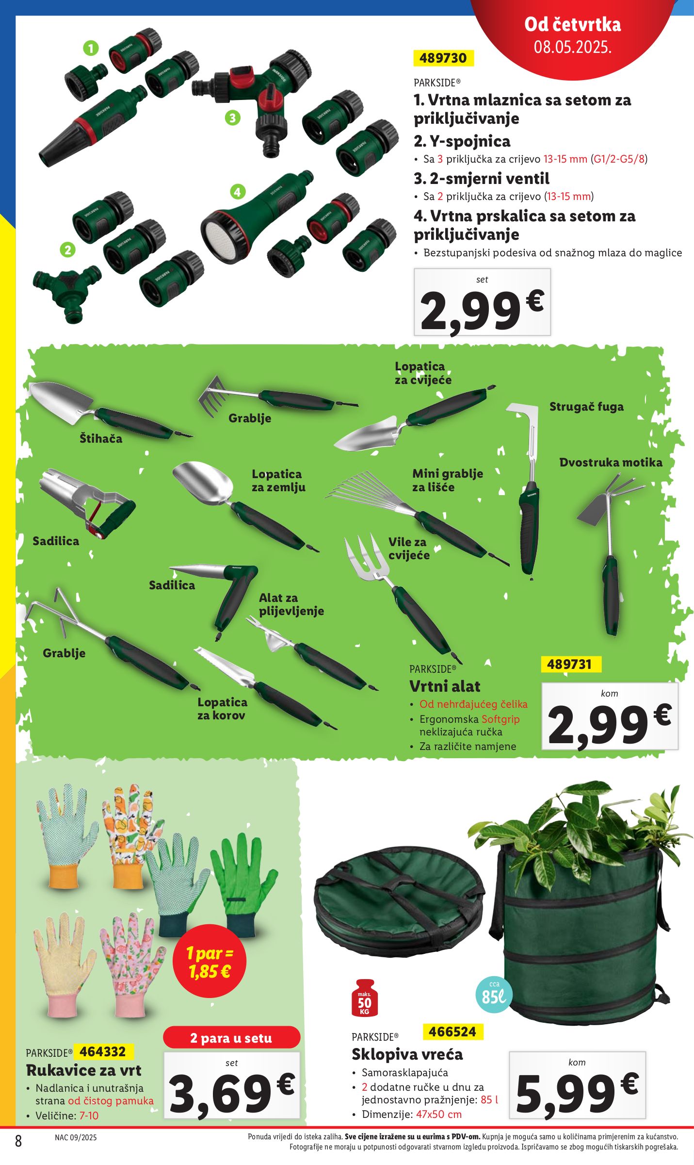 lidl - Prelistajte ovaj Lidl - Sve boje proljeća u vašem vrtu katalog, vrijedi od 27.02. do 16.05. - page: 8 lidl - Prelistajte ovaj Lidl - Sve boje proljeća u vašem vrtu katalog, vrijedi od 27.02. do 16.05. - page: 8