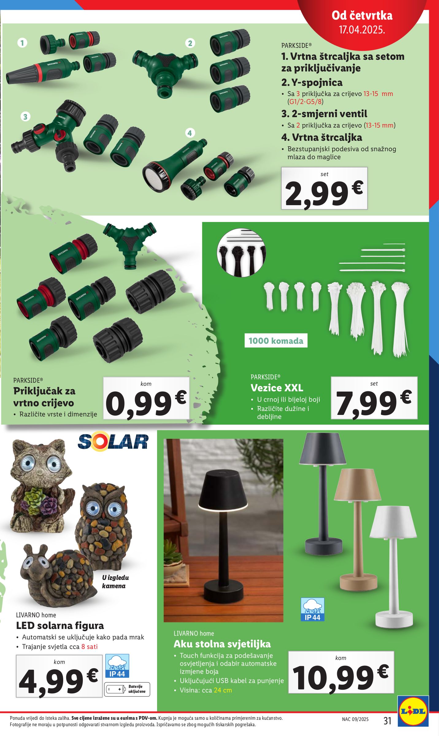 lidl - Prelistajte ovaj Lidl - Sve boje proljeća u vašem vrtu katalog, vrijedi od 27.02. do 16.05. - page: 31 lidl - Prelistajte ovaj Lidl - Sve boje proljeća u vašem vrtu katalog, vrijedi od 27.02. do 16.05. - page: 31