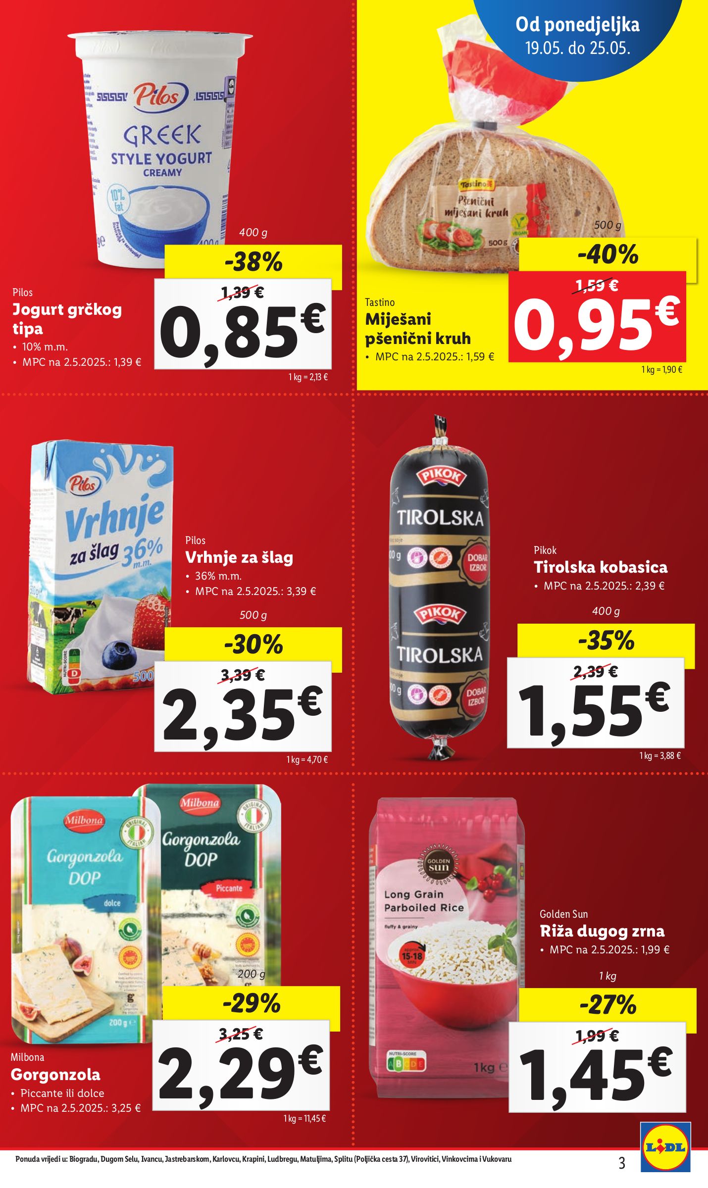 lidl - Prelistajte ovaj Lidl - Super Ponuda katalog, vrijedi od 19.05. do 25.05. - page: 3