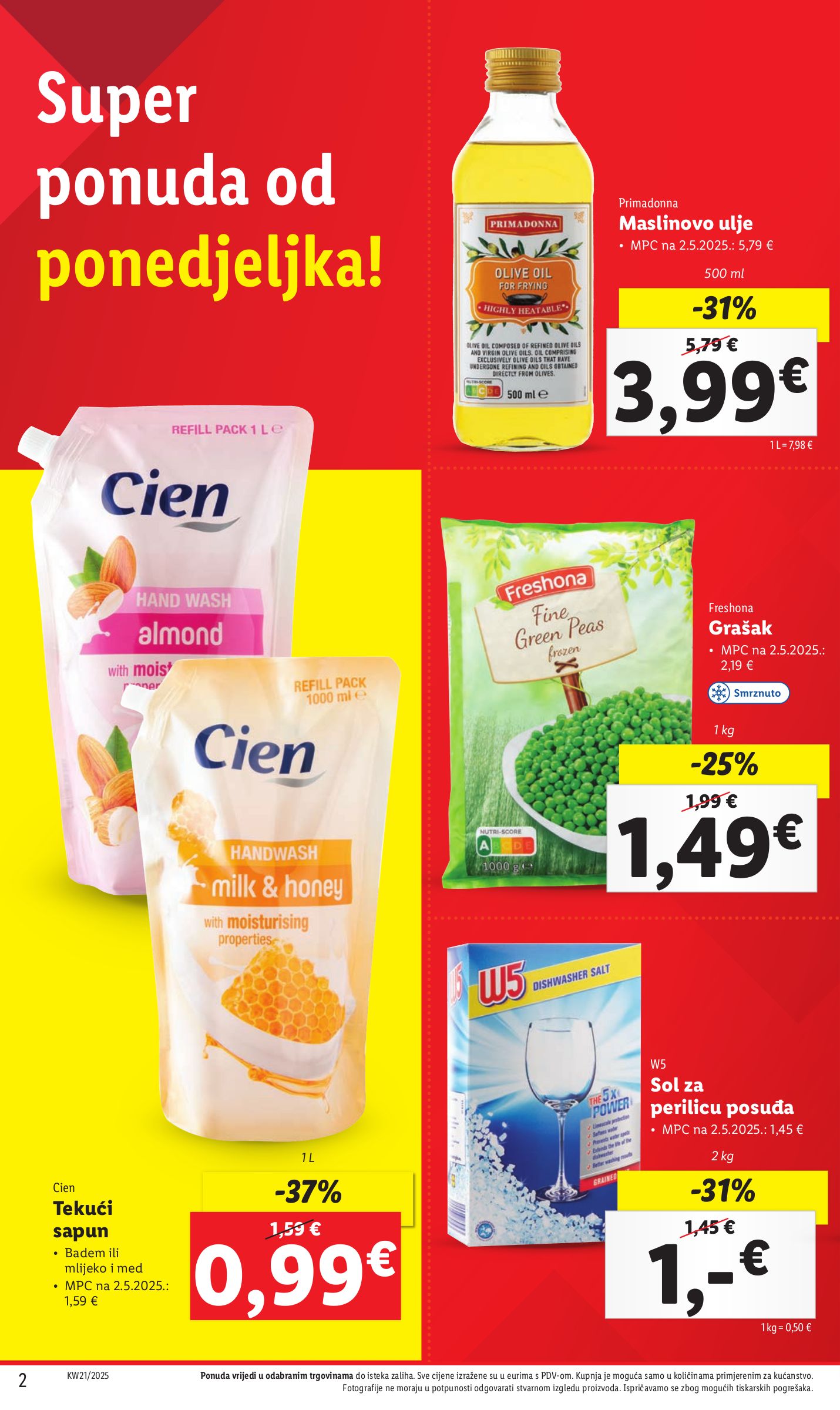 lidl - Prelistajte ovaj Lidl - Super Ponuda katalog, vrijedi od 19.05. do 25.05. - page: 2