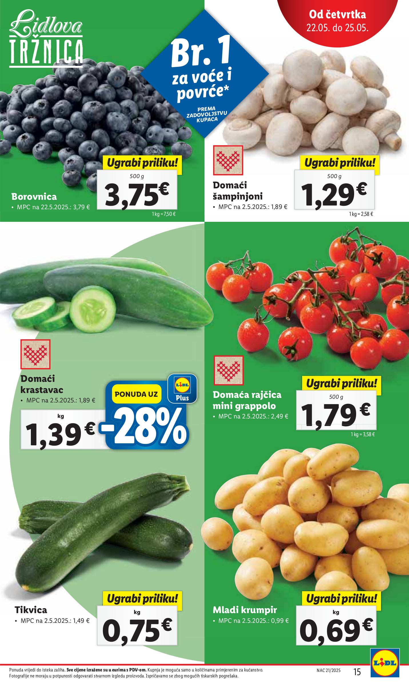 lidl - Prelistajte ovaj Lidl katalog, vrijedi od 22.05. do 25.05. - page: 15 lidl - Prelistajte ovaj Lidl katalog, vrijedi od 22.05. do 25.05. - page: 15
