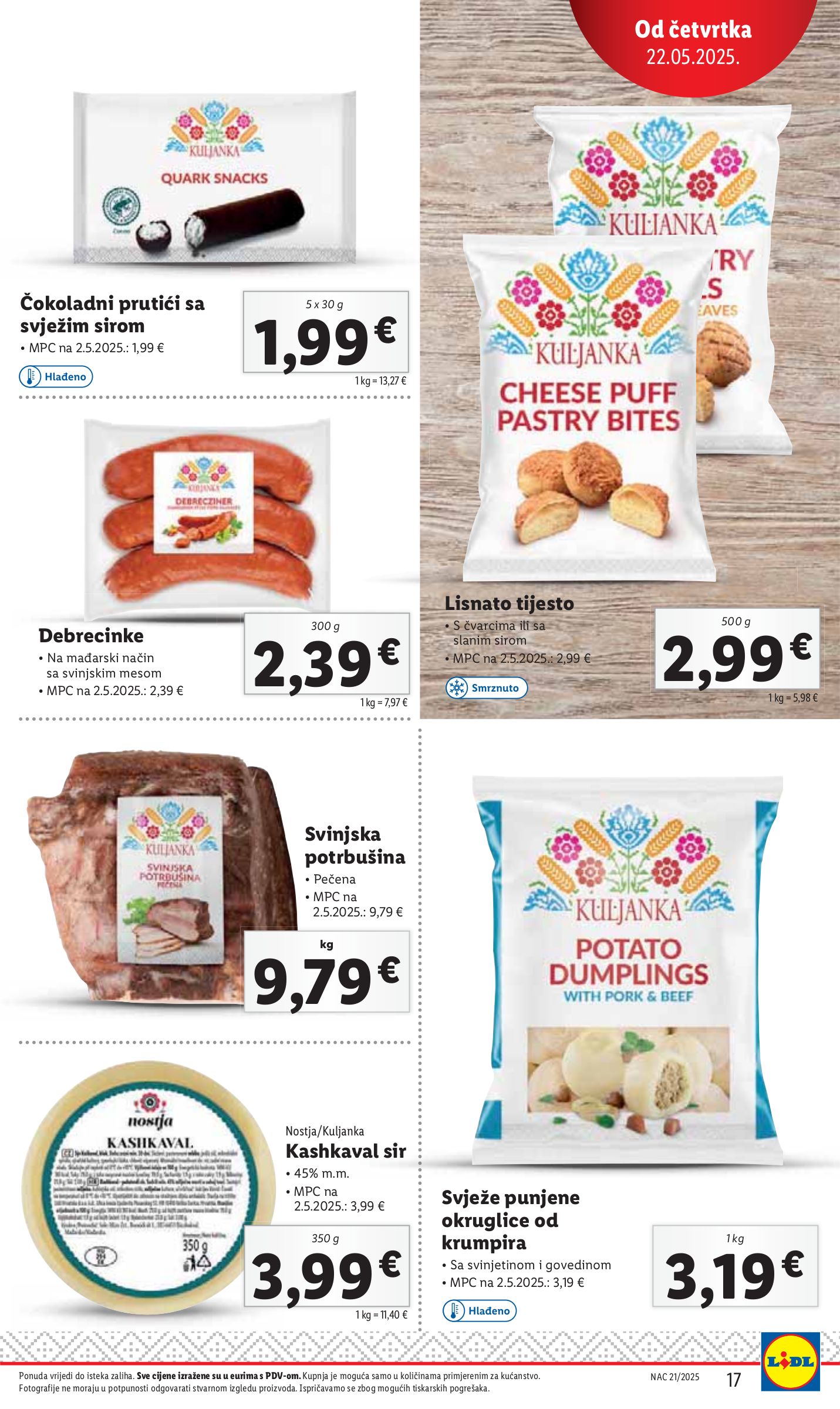 lidl - Prelistajte ovaj Lidl katalog, vrijedi od 22.05. do 25.05. - page: 17 lidl - Prelistajte ovaj Lidl katalog, vrijedi od 22.05. do 25.05. - page: 17
