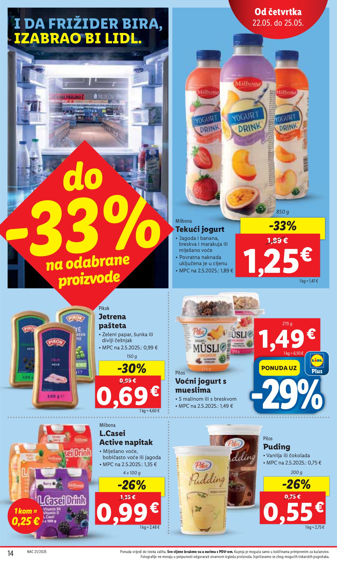 lidl - Prelistajte ovaj Lidl katalog, vrijedi od 22.05. do 25.05. - page: 14 lidl - Prelistajte ovaj Lidl katalog, vrijedi od 22.05. do 25.05. - page: 14