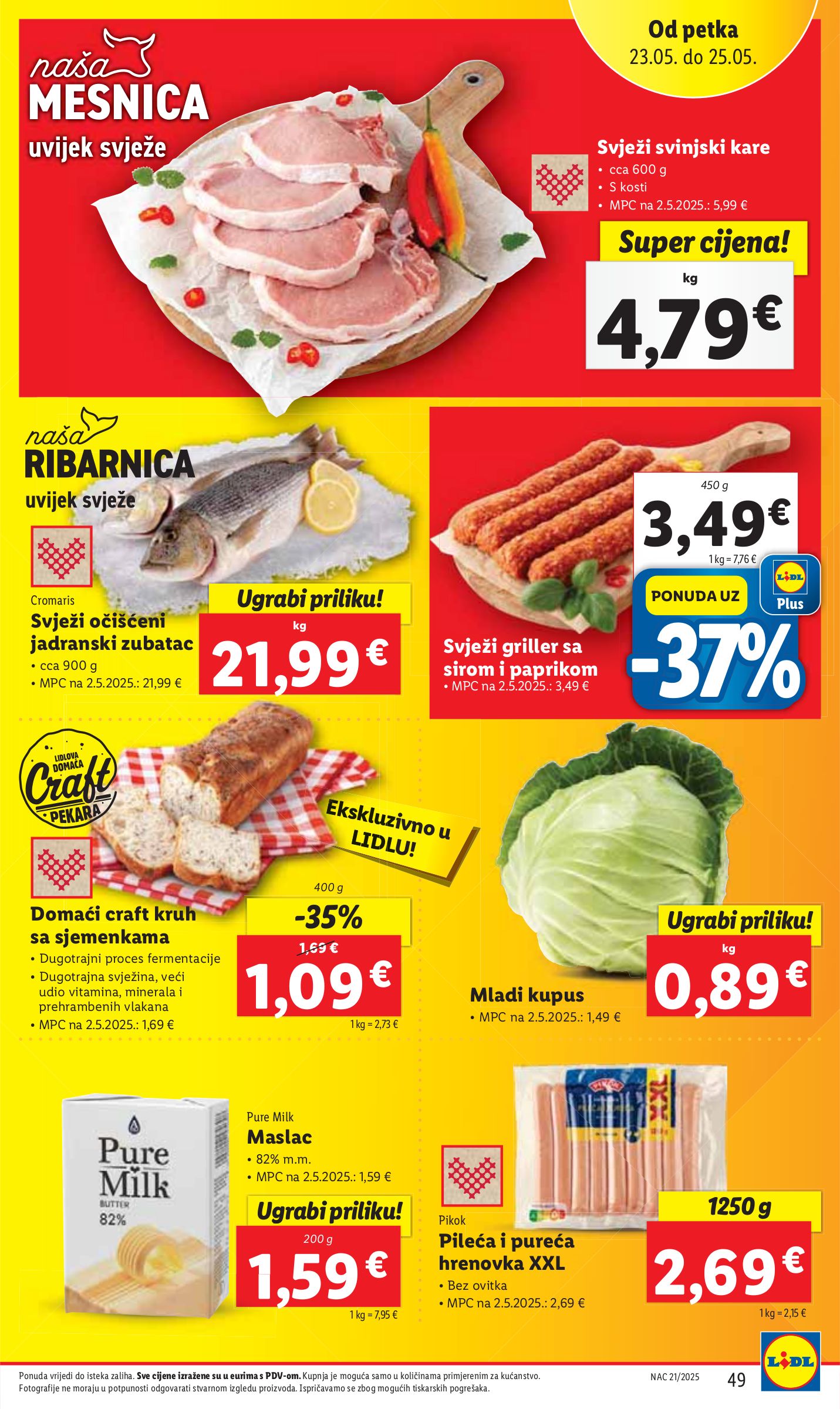 lidl - Prelistajte ovaj Lidl katalog, vrijedi od 22.05. do 25.05. - page: 49 lidl - Prelistajte ovaj Lidl katalog, vrijedi od 22.05. do 25.05. - page: 49