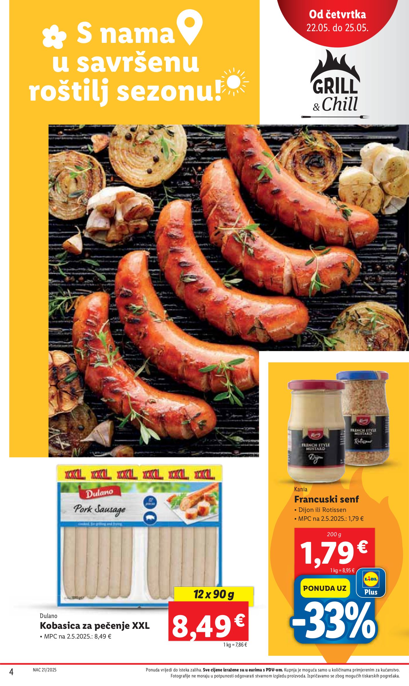 lidl - Prelistajte ovaj Lidl katalog, vrijedi od 22.05. do 25.05. - page: 4 lidl - Prelistajte ovaj Lidl katalog, vrijedi od 22.05. do 25.05. - page: 4