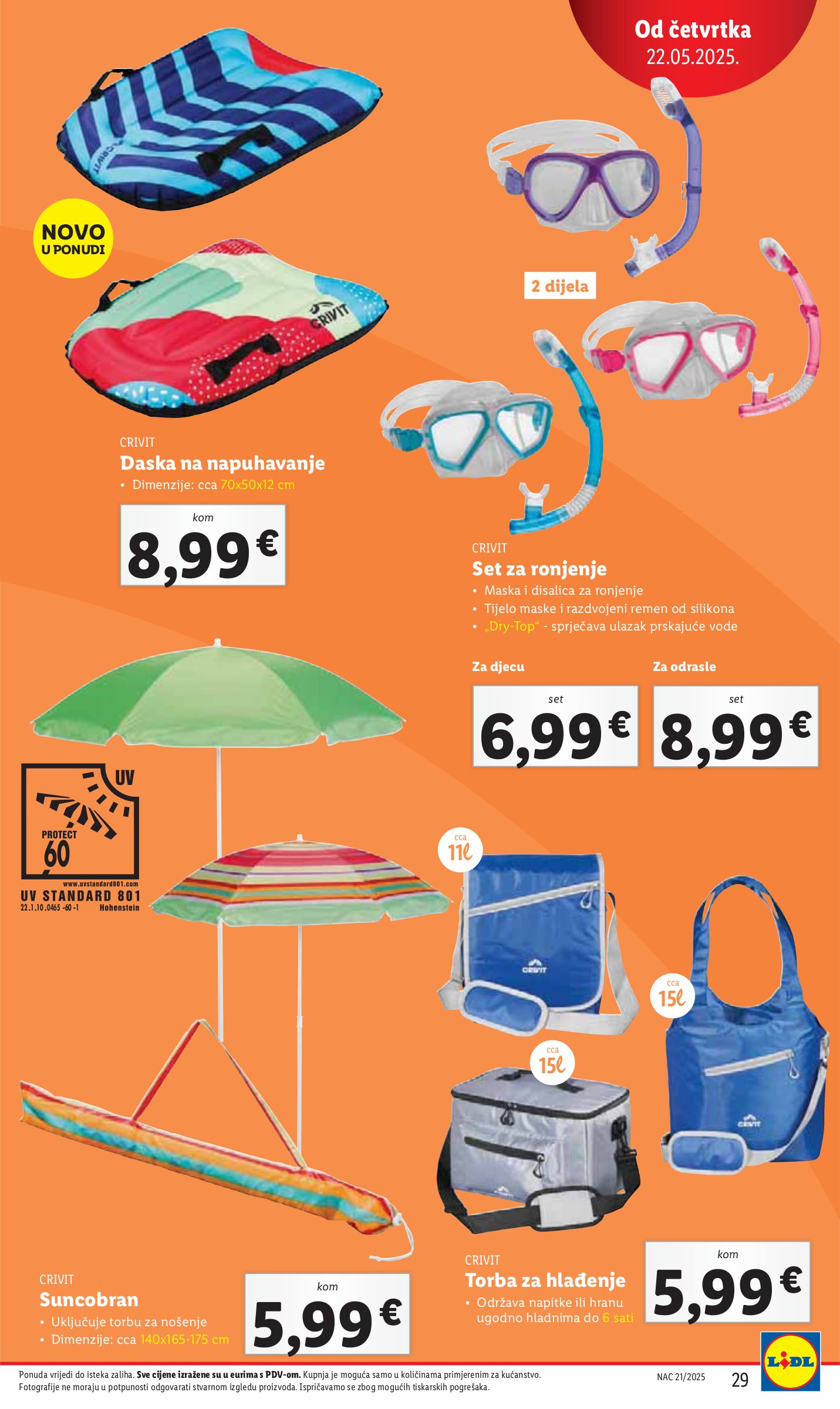 lidl - Prelistajte ovaj Lidl katalog, vrijedi od 22.05. do 25.05. - page: 29 lidl - Prelistajte ovaj Lidl katalog, vrijedi od 22.05. do 25.05. - page: 29
