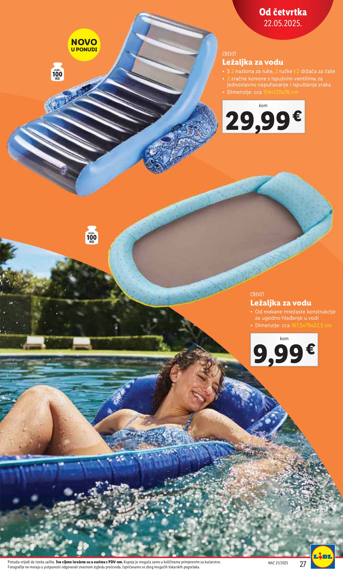 lidl - Prelistajte ovaj Lidl katalog, vrijedi od 22.05. do 25.05. - page: 27 lidl - Prelistajte ovaj Lidl katalog, vrijedi od 22.05. do 25.05. - page: 27