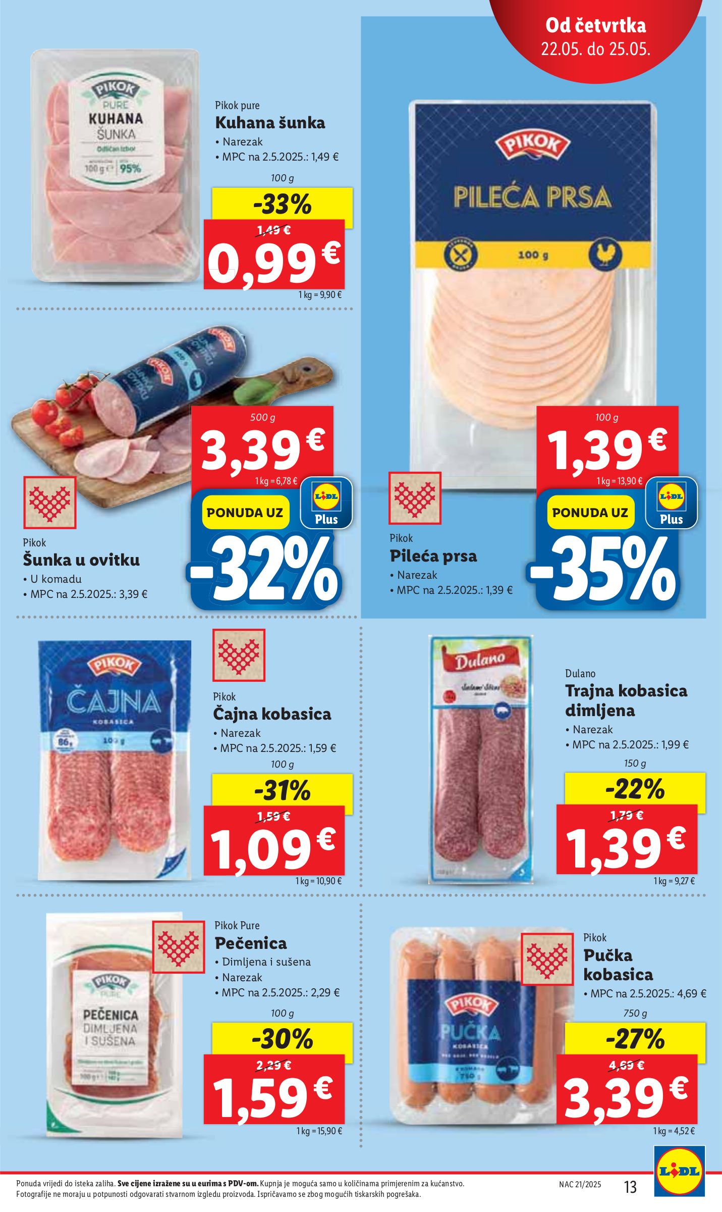 lidl - Prelistajte ovaj Lidl katalog, vrijedi od 22.05. do 25.05. - page: 13 lidl - Prelistajte ovaj Lidl katalog, vrijedi od 22.05. do 25.05. - page: 13