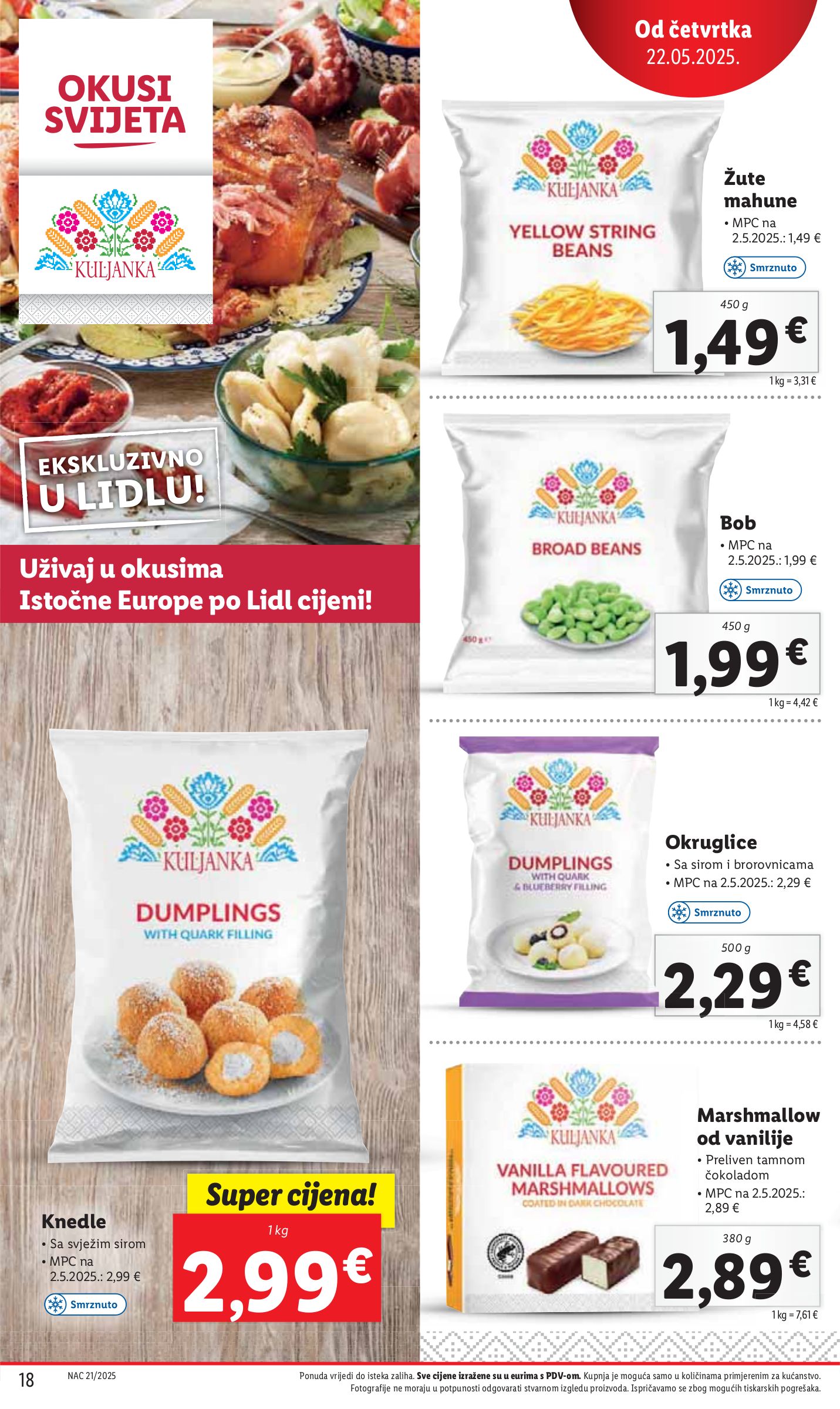 lidl - Prelistajte ovaj Lidl katalog, vrijedi od 22.05. do 25.05. - page: 18 lidl - Prelistajte ovaj Lidl katalog, vrijedi od 22.05. do 25.05. - page: 18