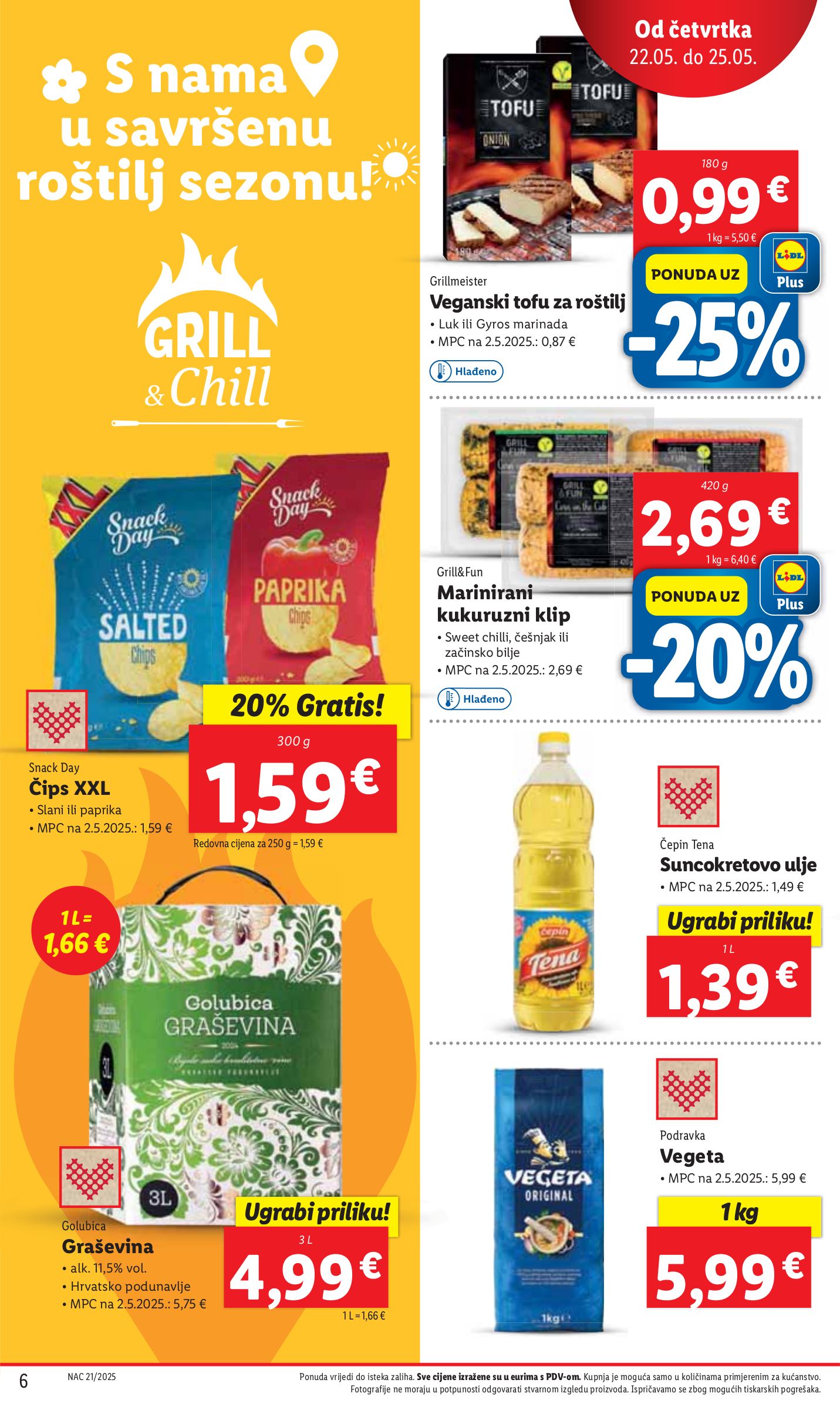lidl - Prelistajte ovaj Lidl katalog, vrijedi od 22.05. do 25.05. - page: 6 lidl - Prelistajte ovaj Lidl katalog, vrijedi od 22.05. do 25.05. - page: 6