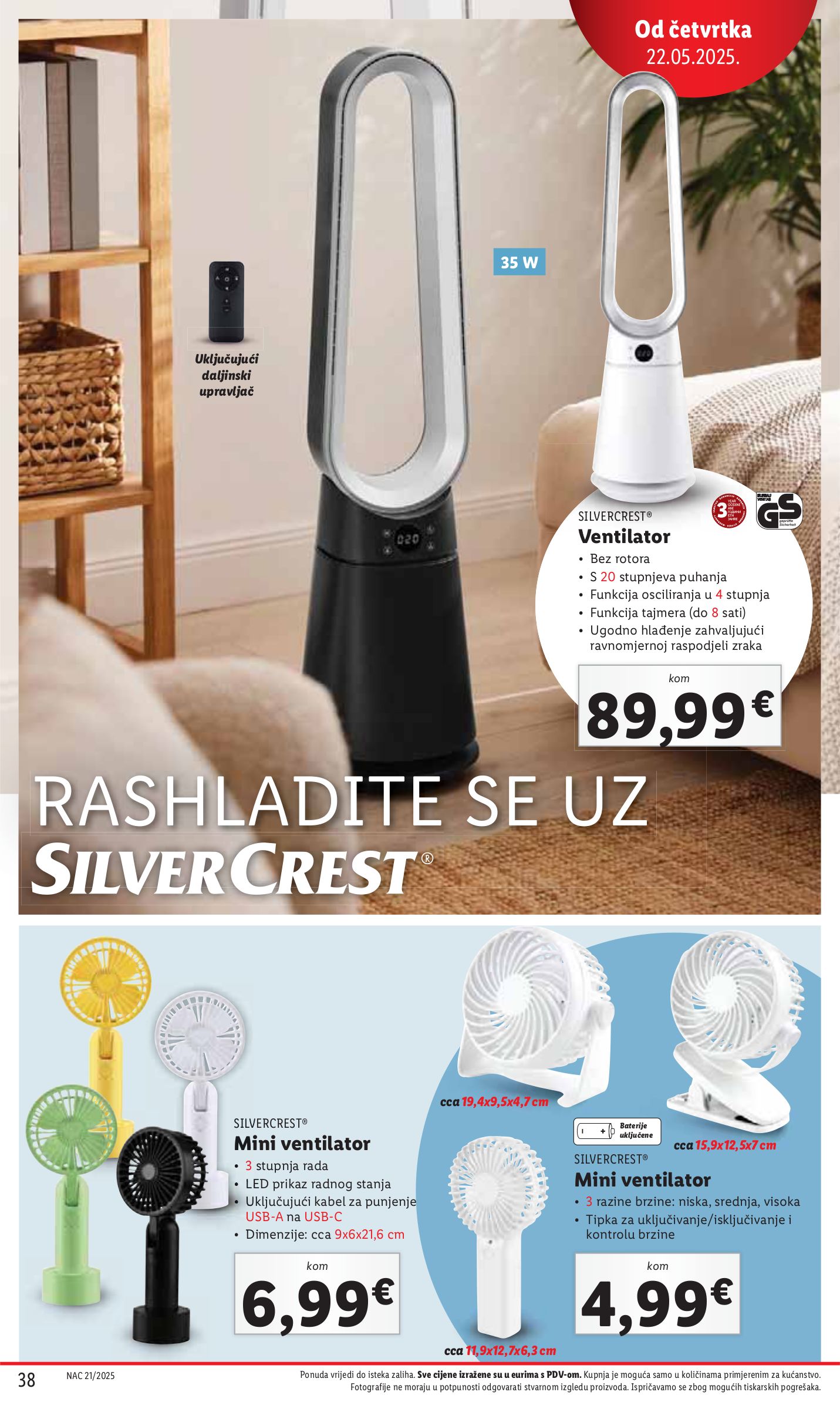 lidl - Prelistajte ovaj Lidl katalog, vrijedi od 22.05. do 25.05. - page: 38 lidl - Prelistajte ovaj Lidl katalog, vrijedi od 22.05. do 25.05. - page: 38