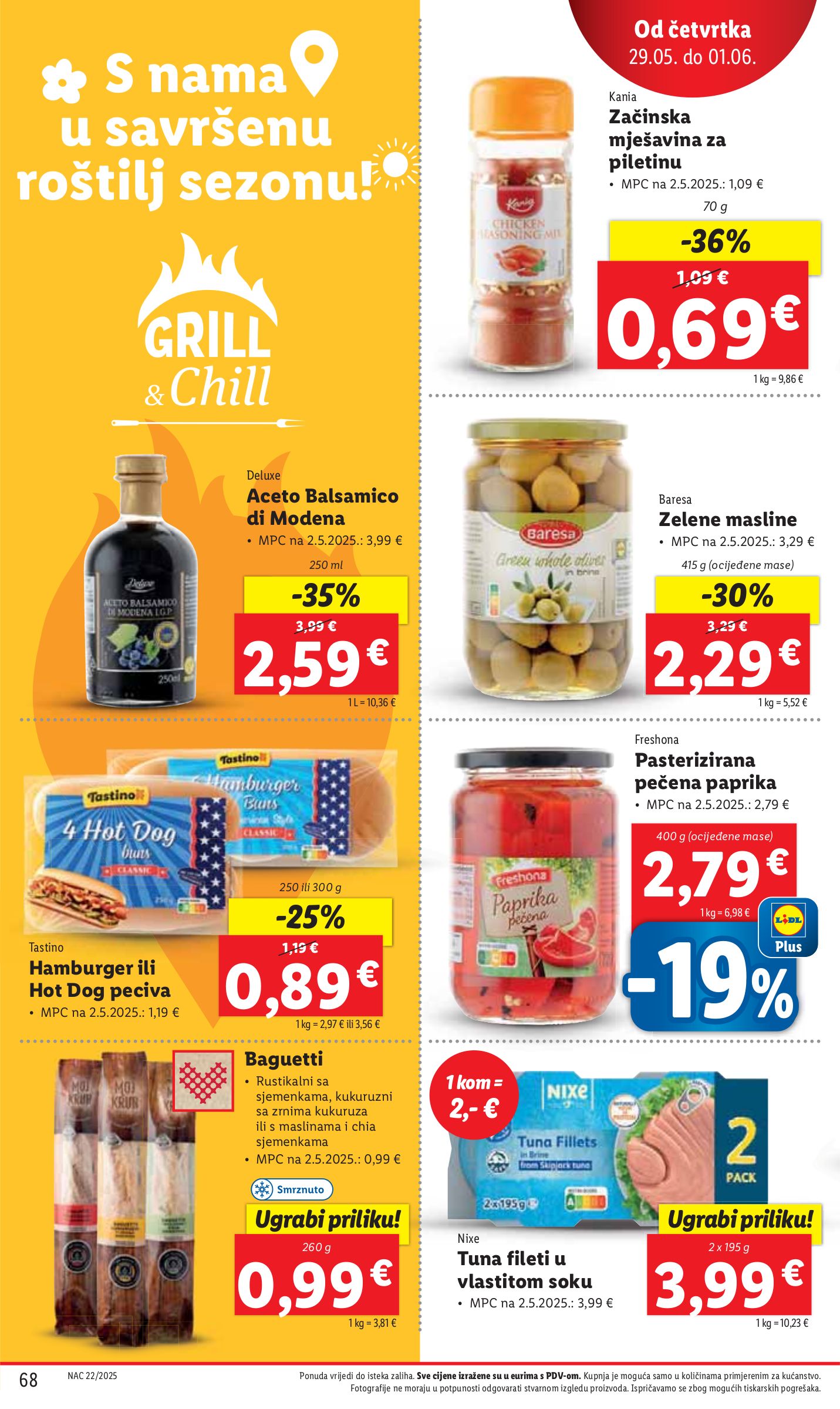 lidl - Prelistajte ovaj Lidl katalog, vrijedi od 26.05. do 01.06. - page: 68 lidl - Prelistajte ovaj Lidl katalog, vrijedi od 26.05. do 01.06. - page: 68