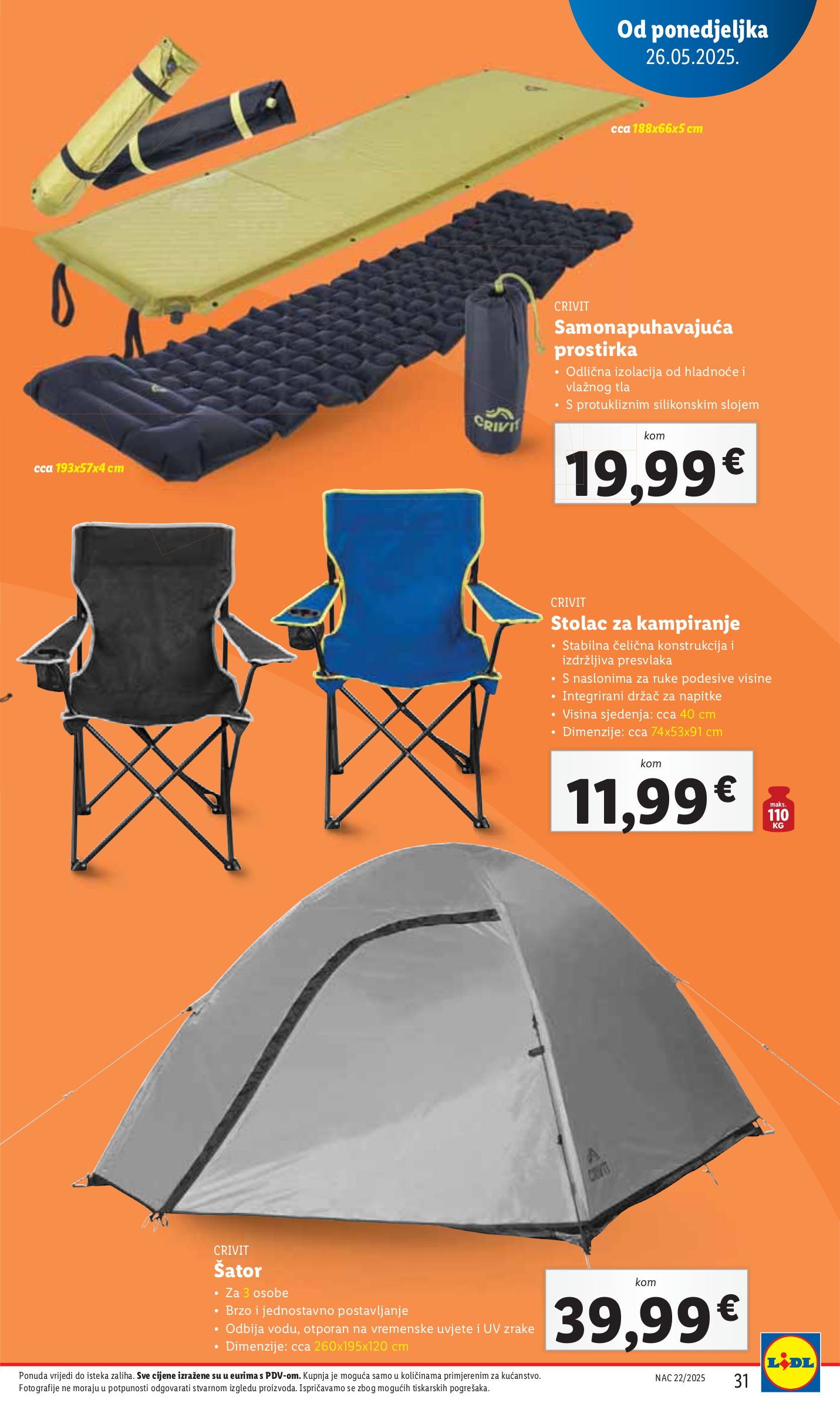 lidl - Prelistajte ovaj Lidl katalog, vrijedi od 26.05. do 01.06. - page: 31 lidl - Prelistajte ovaj Lidl katalog, vrijedi od 26.05. do 01.06. - page: 31