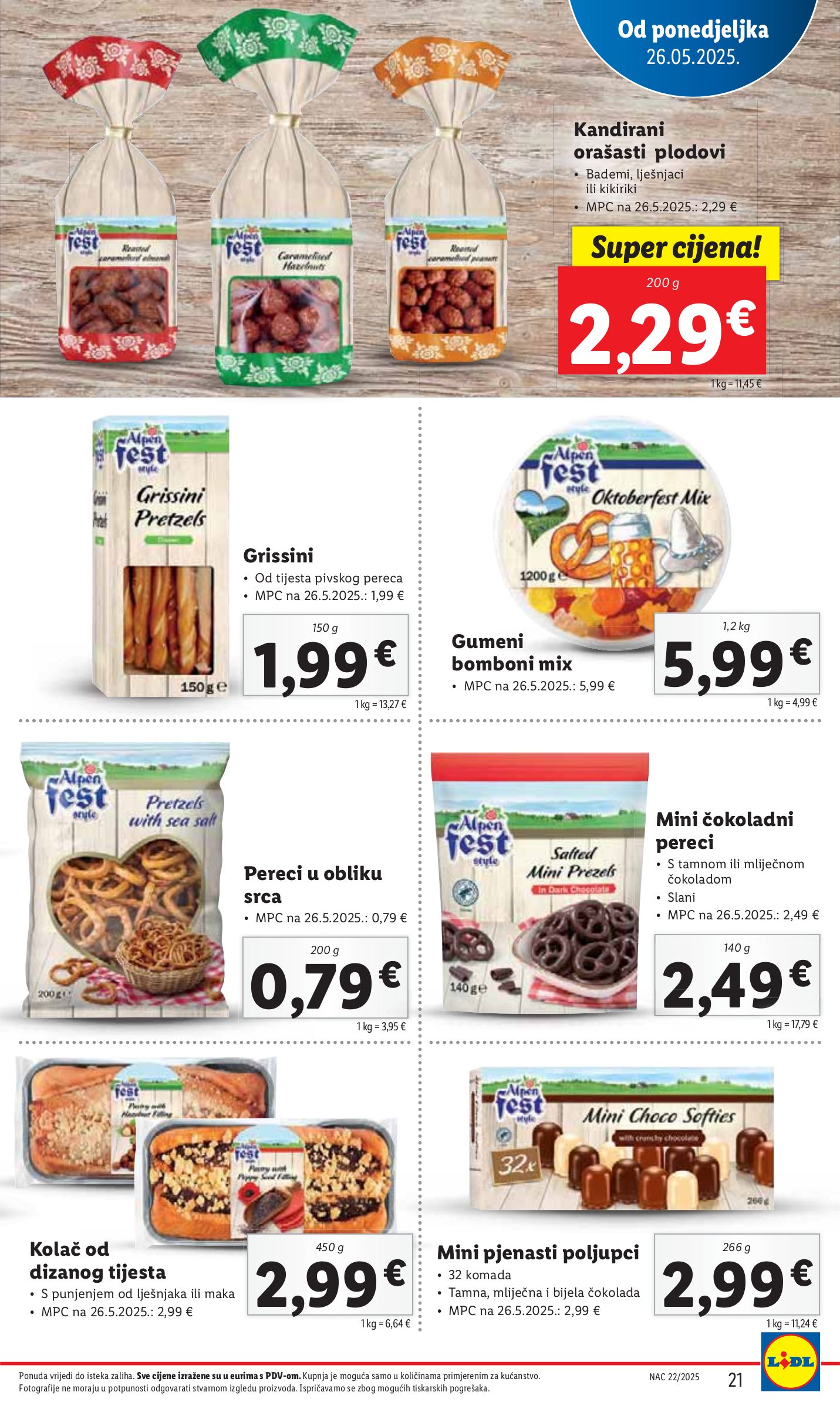 lidl - Prelistajte ovaj Lidl katalog, vrijedi od 26.05. do 01.06. - page: 21 lidl - Prelistajte ovaj Lidl katalog, vrijedi od 26.05. do 01.06. - page: 21