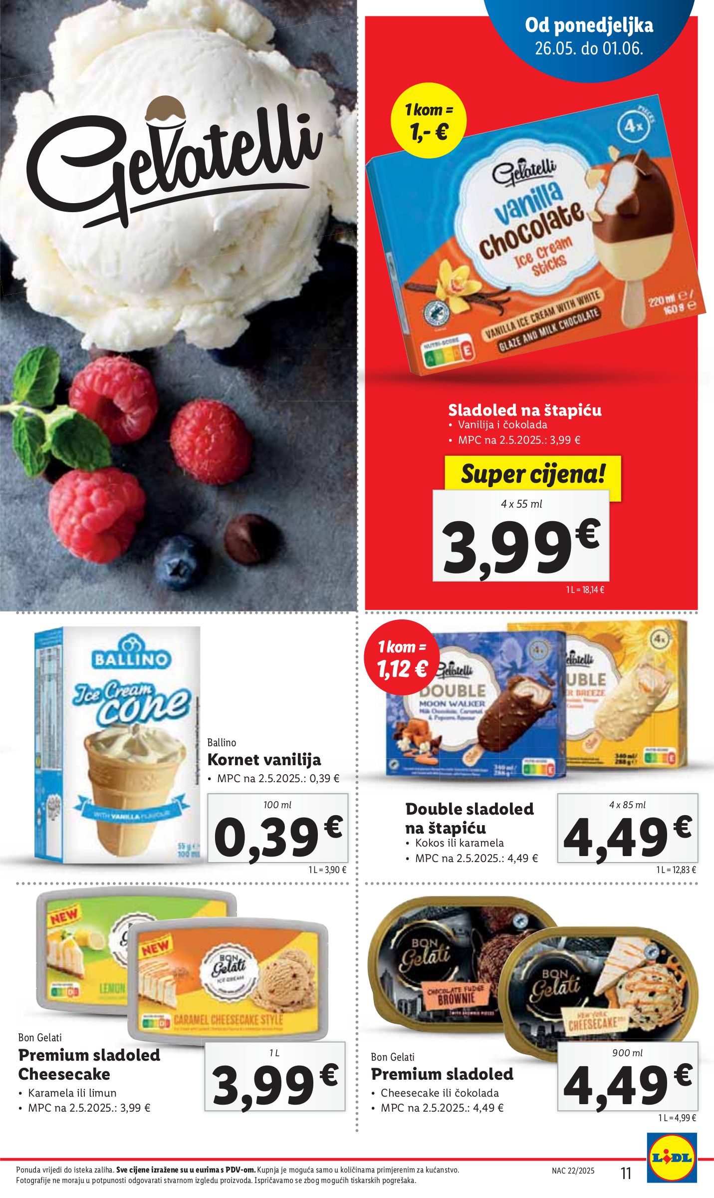 lidl - Prelistajte ovaj Lidl katalog, vrijedi od 26.05. do 01.06. - page: 11 lidl - Prelistajte ovaj Lidl katalog, vrijedi od 26.05. do 01.06. - page: 11