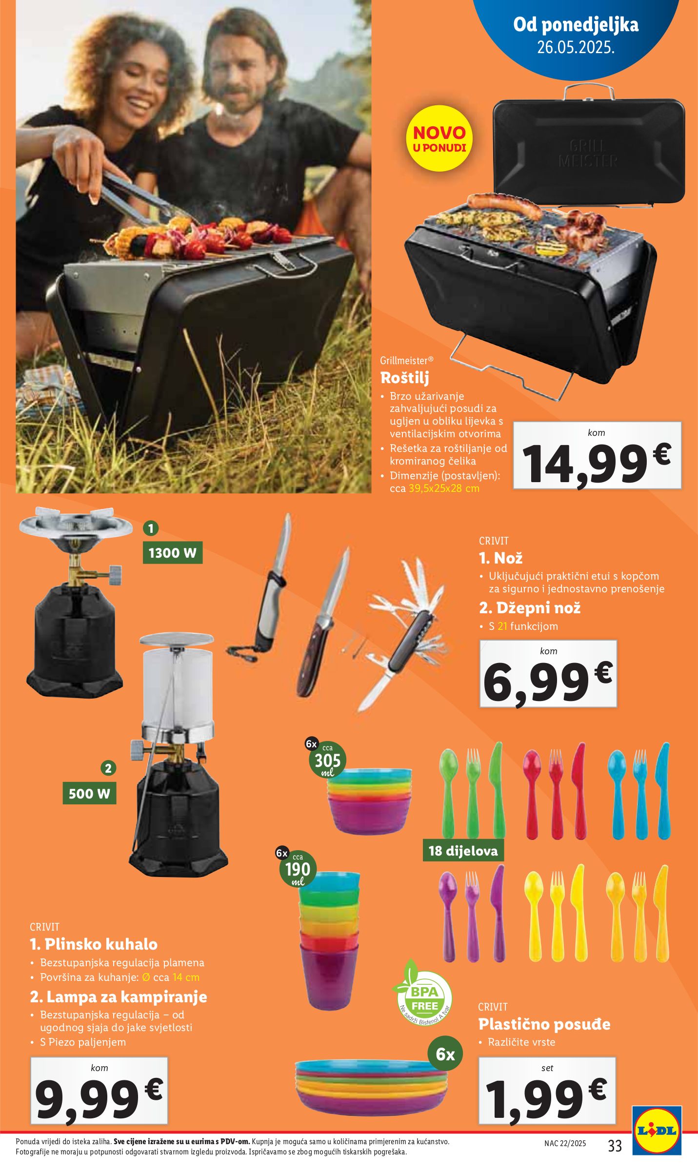 lidl - Prelistajte ovaj Lidl katalog, vrijedi od 26.05. do 01.06. - page: 33 lidl - Prelistajte ovaj Lidl katalog, vrijedi od 26.05. do 01.06. - page: 33