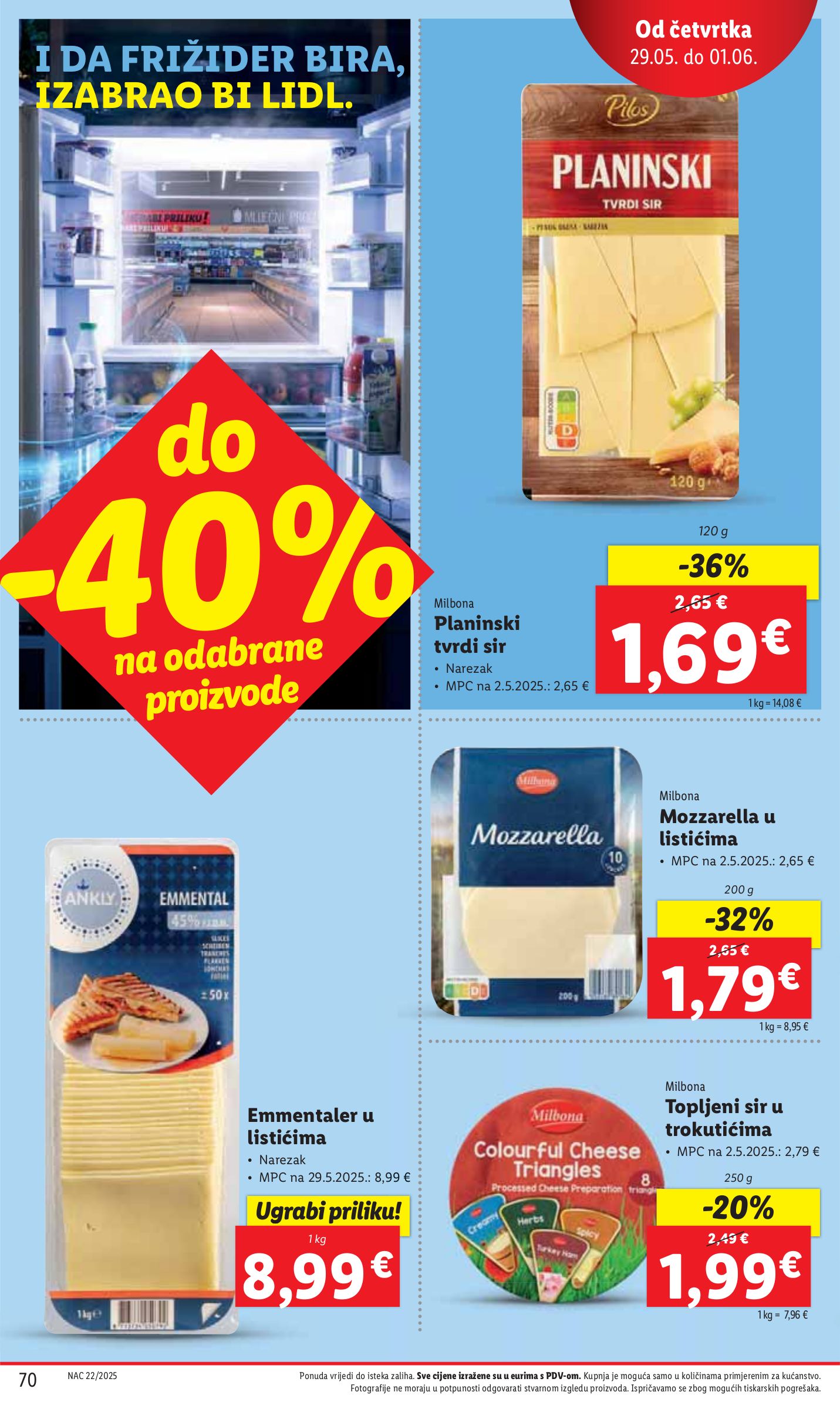 lidl - Prelistajte ovaj Lidl katalog, vrijedi od 26.05. do 01.06. - page: 70 lidl - Prelistajte ovaj Lidl katalog, vrijedi od 26.05. do 01.06. - page: 70