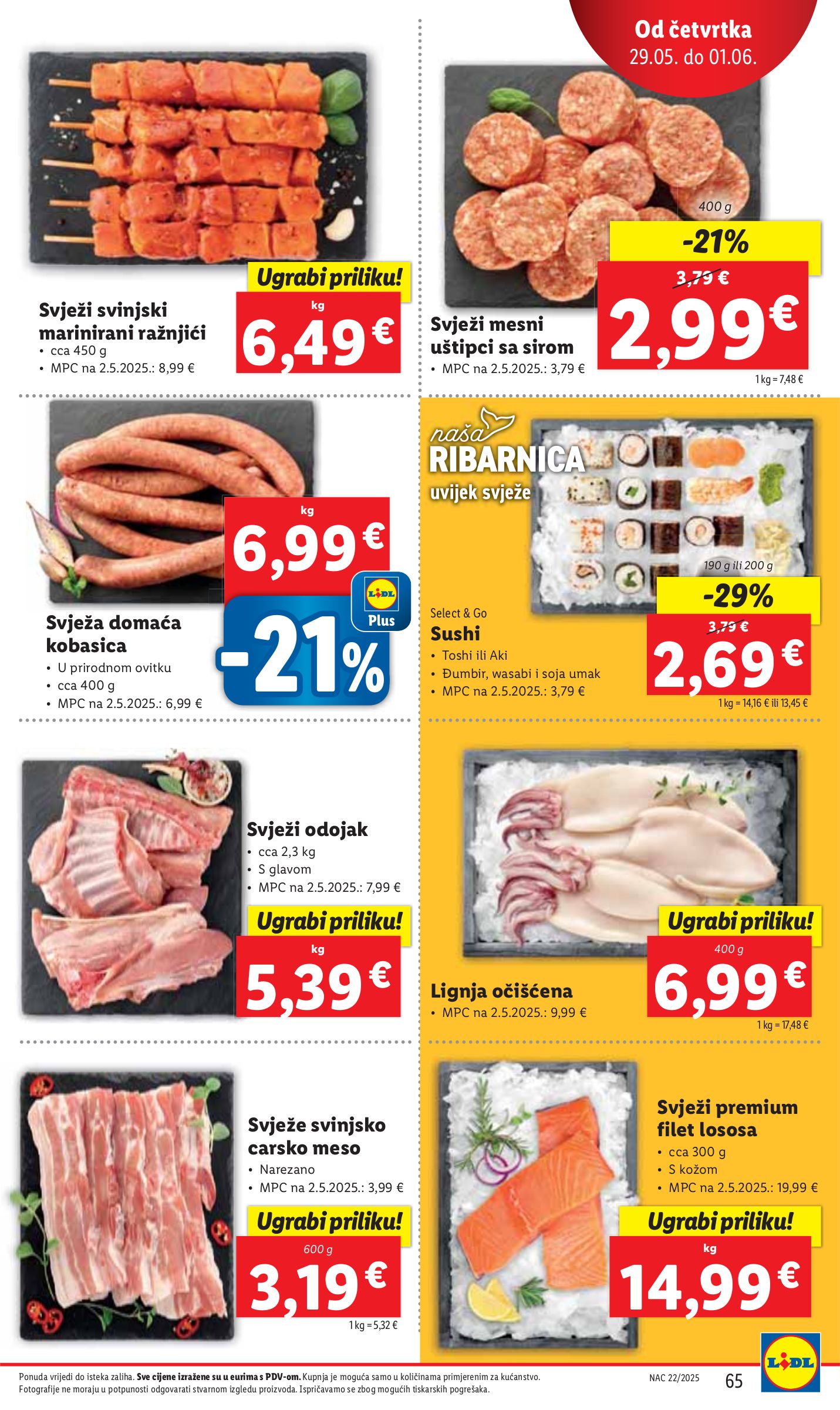 lidl - Prelistajte ovaj Lidl katalog, vrijedi od 26.05. do 01.06. - page: 65 lidl - Prelistajte ovaj Lidl katalog, vrijedi od 26.05. do 01.06. - page: 65