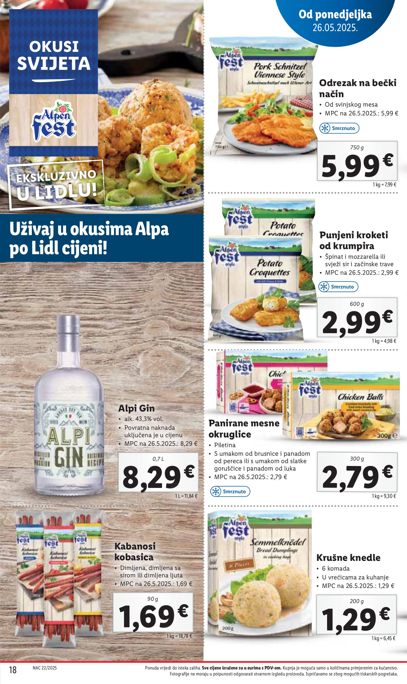 lidl - Prelistajte ovaj Lidl katalog, vrijedi od 26.05. do 01.06. - page: 18 lidl - Prelistajte ovaj Lidl katalog, vrijedi od 26.05. do 01.06. - page: 18