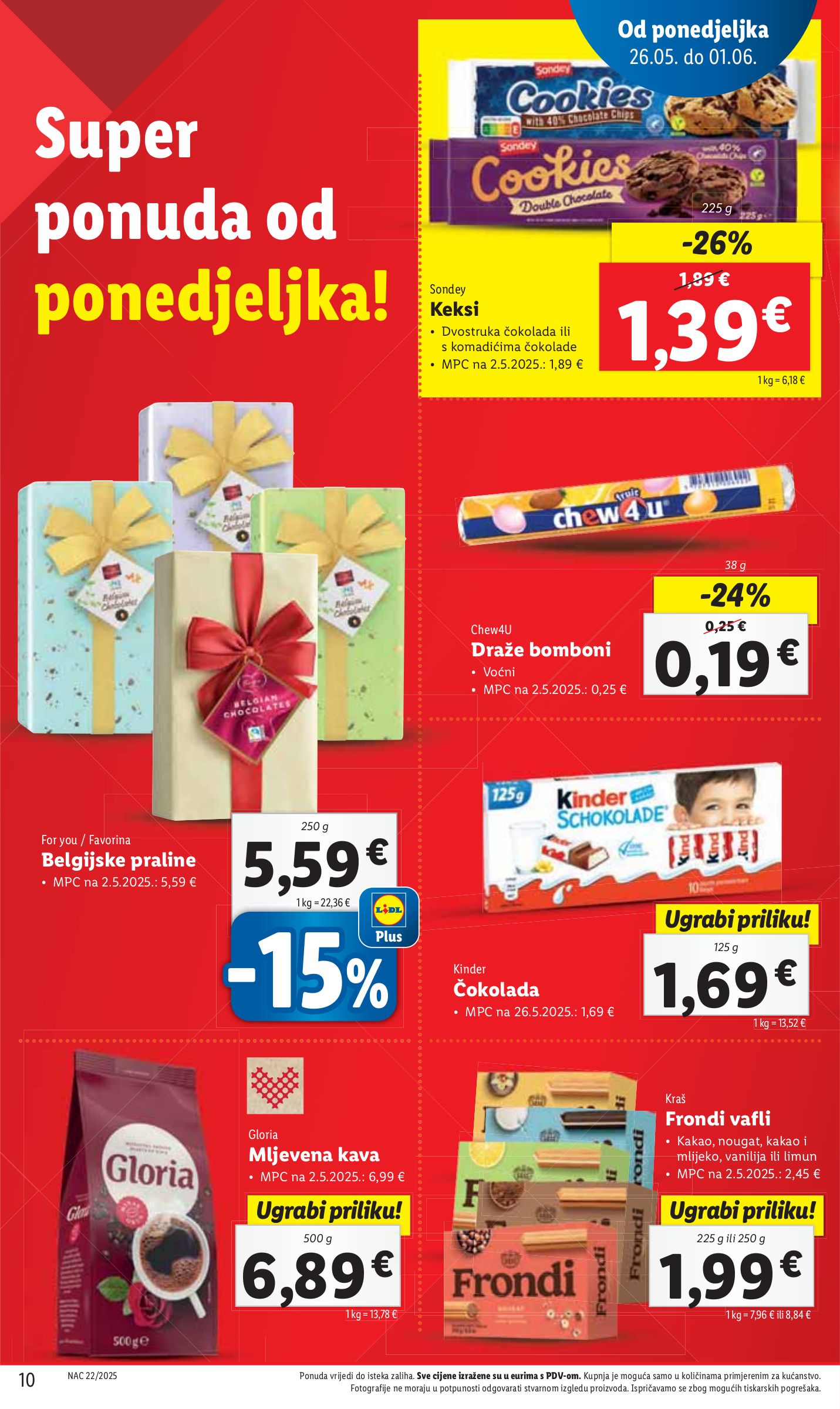 lidl - Prelistajte ovaj Lidl katalog, vrijedi od 26.05. do 01.06. - page: 10 lidl - Prelistajte ovaj Lidl katalog, vrijedi od 26.05. do 01.06. - page: 10