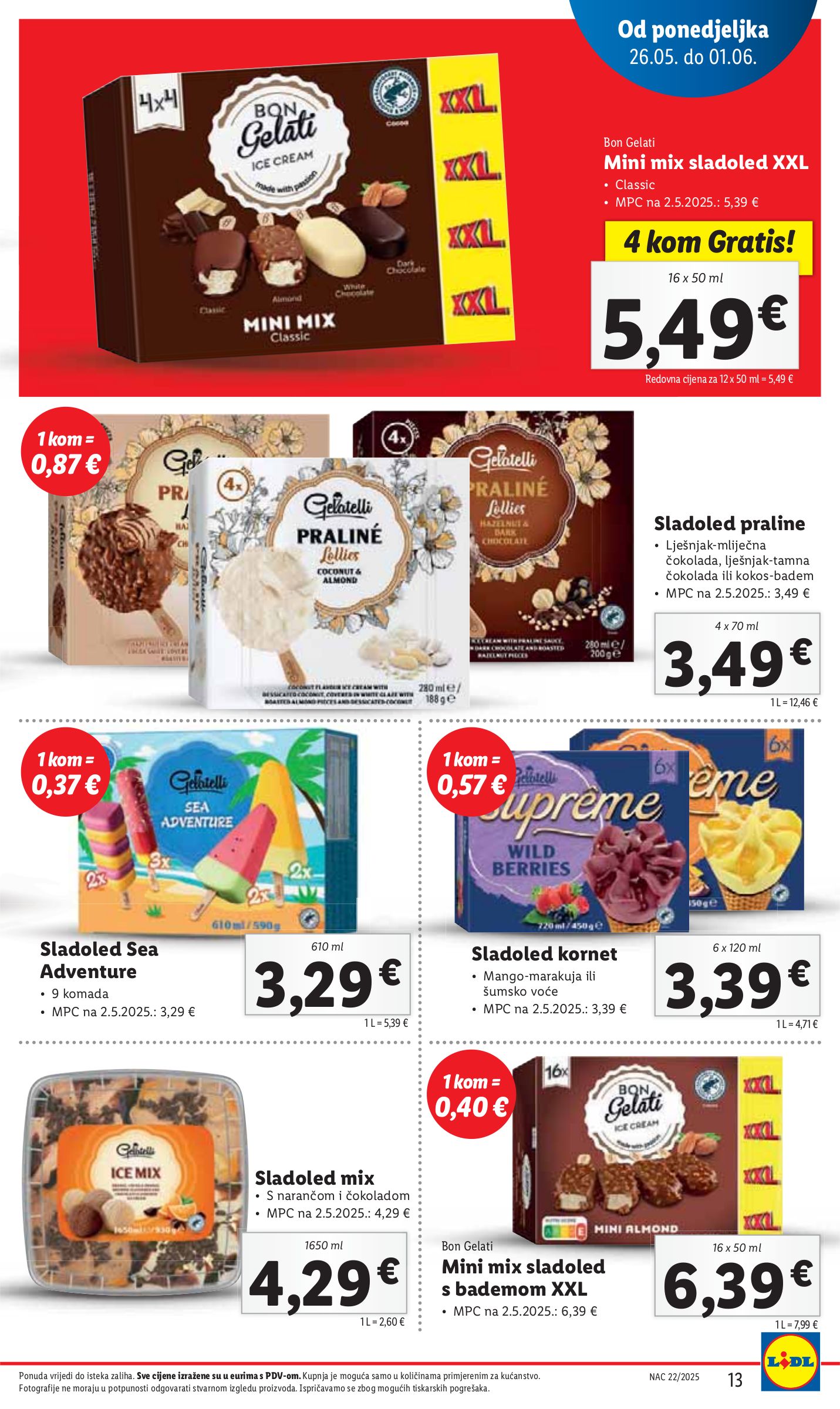 lidl - Prelistajte ovaj Lidl katalog, vrijedi od 26.05. do 01.06. - page: 13 lidl - Prelistajte ovaj Lidl katalog, vrijedi od 26.05. do 01.06. - page: 13