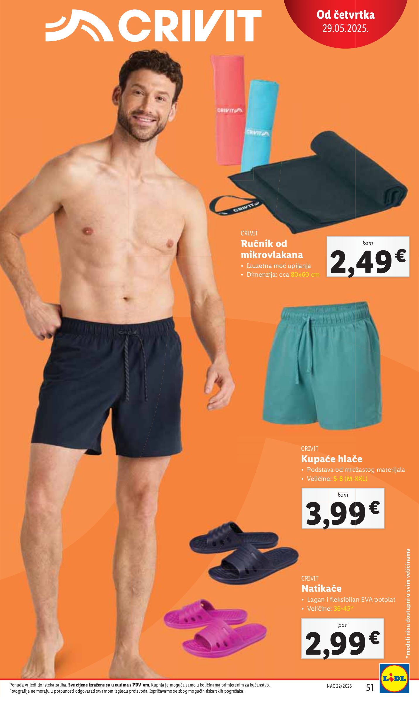 lidl - Prelistajte ovaj Lidl katalog, vrijedi od 26.05. do 01.06. - page: 51 lidl - Prelistajte ovaj Lidl katalog, vrijedi od 26.05. do 01.06. - page: 51