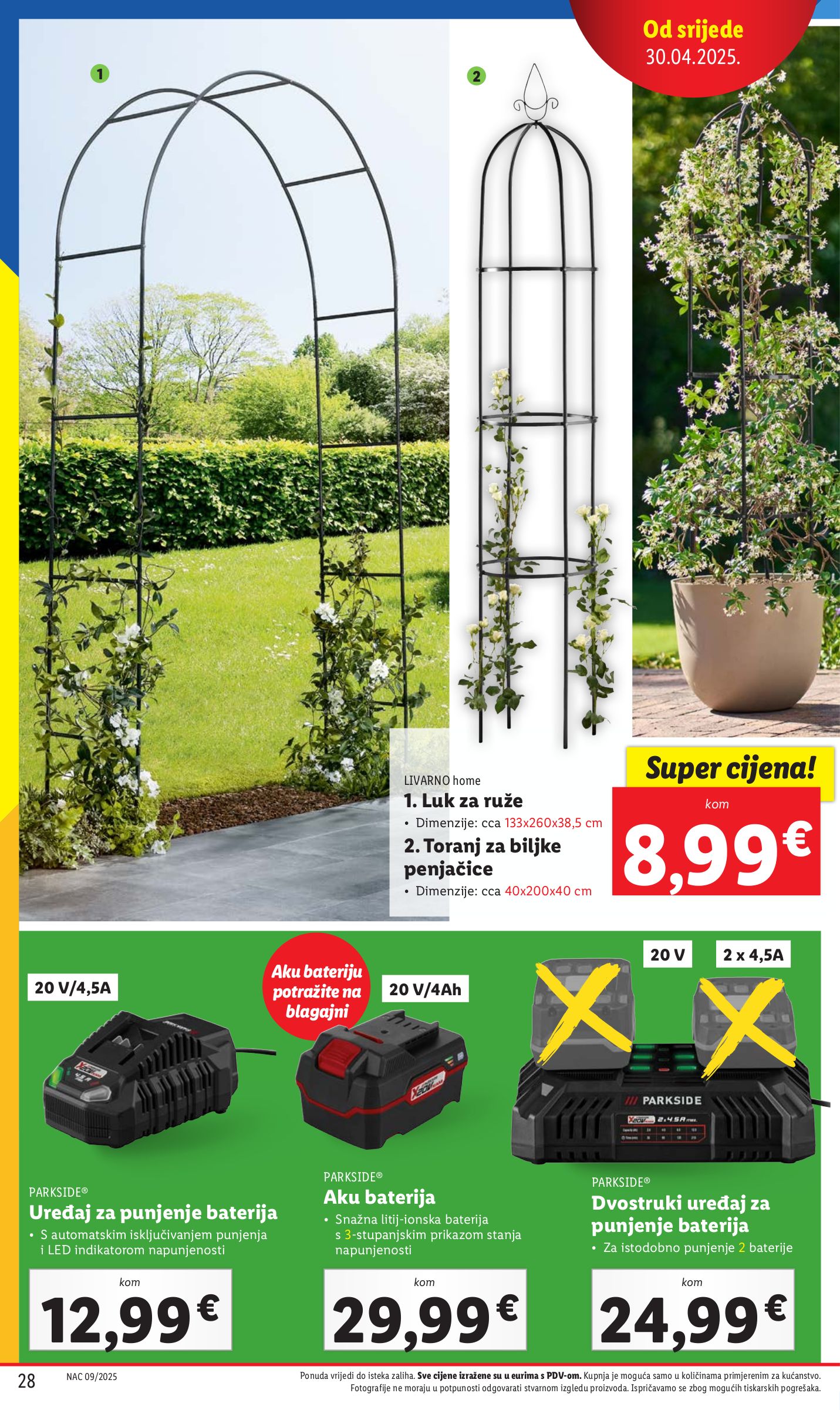 lidl - Prelistajte ovaj Lidl - Sve boje proljeća u vašem vrtu katalog, vrijedi od 26.05. do 01.06. - page: 28 lidl - Prelistajte ovaj Lidl - Sve boje proljeća u vašem vrtu katalog, vrijedi od 26.05. do 01.06. - page: 28