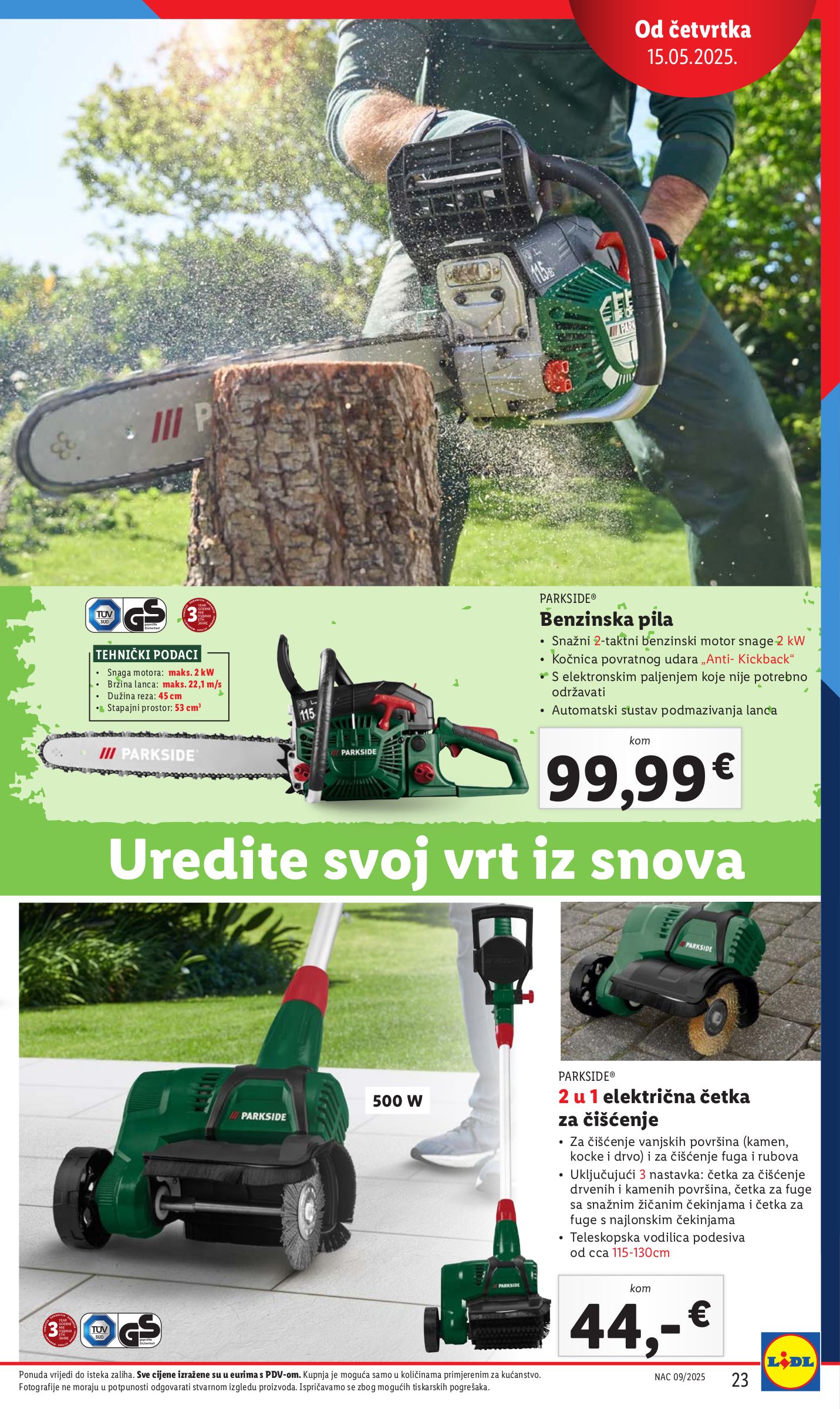 lidl - Prelistajte ovaj Lidl - Sve boje proljeća u vašem vrtu katalog, vrijedi od 26.05. do 01.06. - page: 23 lidl - Prelistajte ovaj Lidl - Sve boje proljeća u vašem vrtu katalog, vrijedi od 26.05. do 01.06. - page: 23