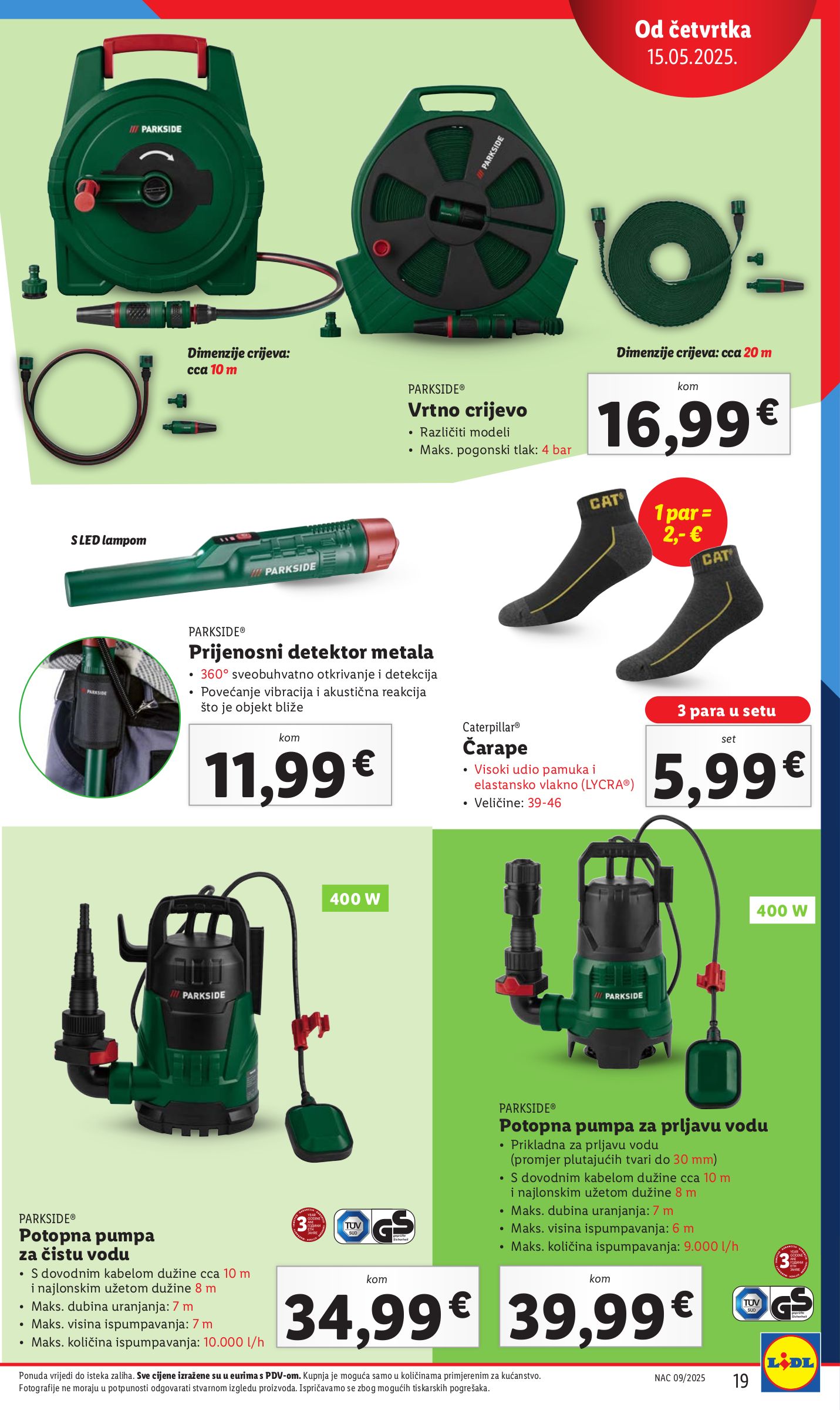 lidl - Prelistajte ovaj Lidl - Sve boje proljeća u vašem vrtu katalog, vrijedi od 26.05. do 01.06. - page: 19 lidl - Prelistajte ovaj Lidl - Sve boje proljeća u vašem vrtu katalog, vrijedi od 26.05. do 01.06. - page: 19