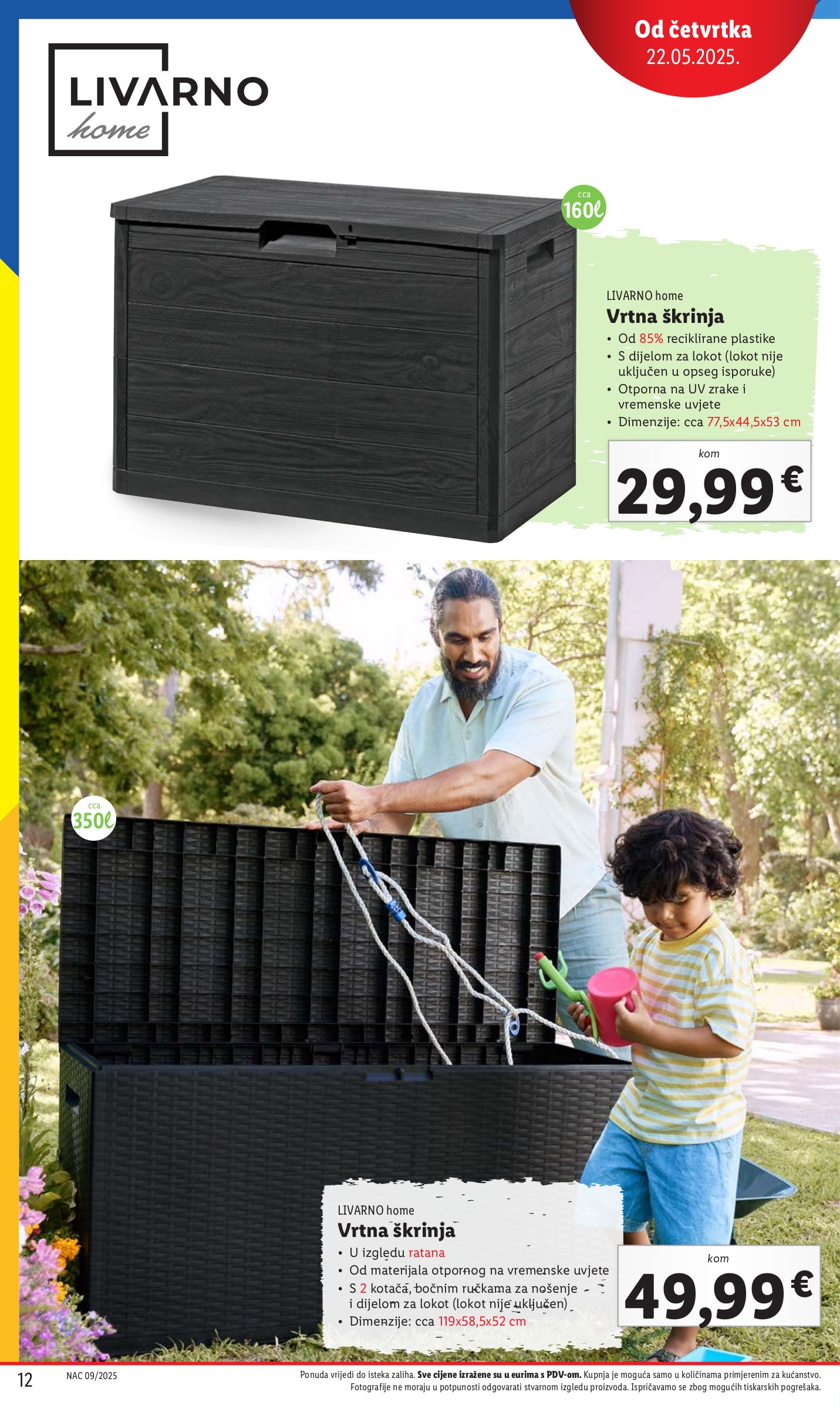 lidl - Prelistajte ovaj Lidl - Sve boje proljeća u vašem vrtu katalog, vrijedi od 26.05. do 01.06. - page: 12 lidl - Prelistajte ovaj Lidl - Sve boje proljeća u vašem vrtu katalog, vrijedi od 26.05. do 01.06. - page: 12