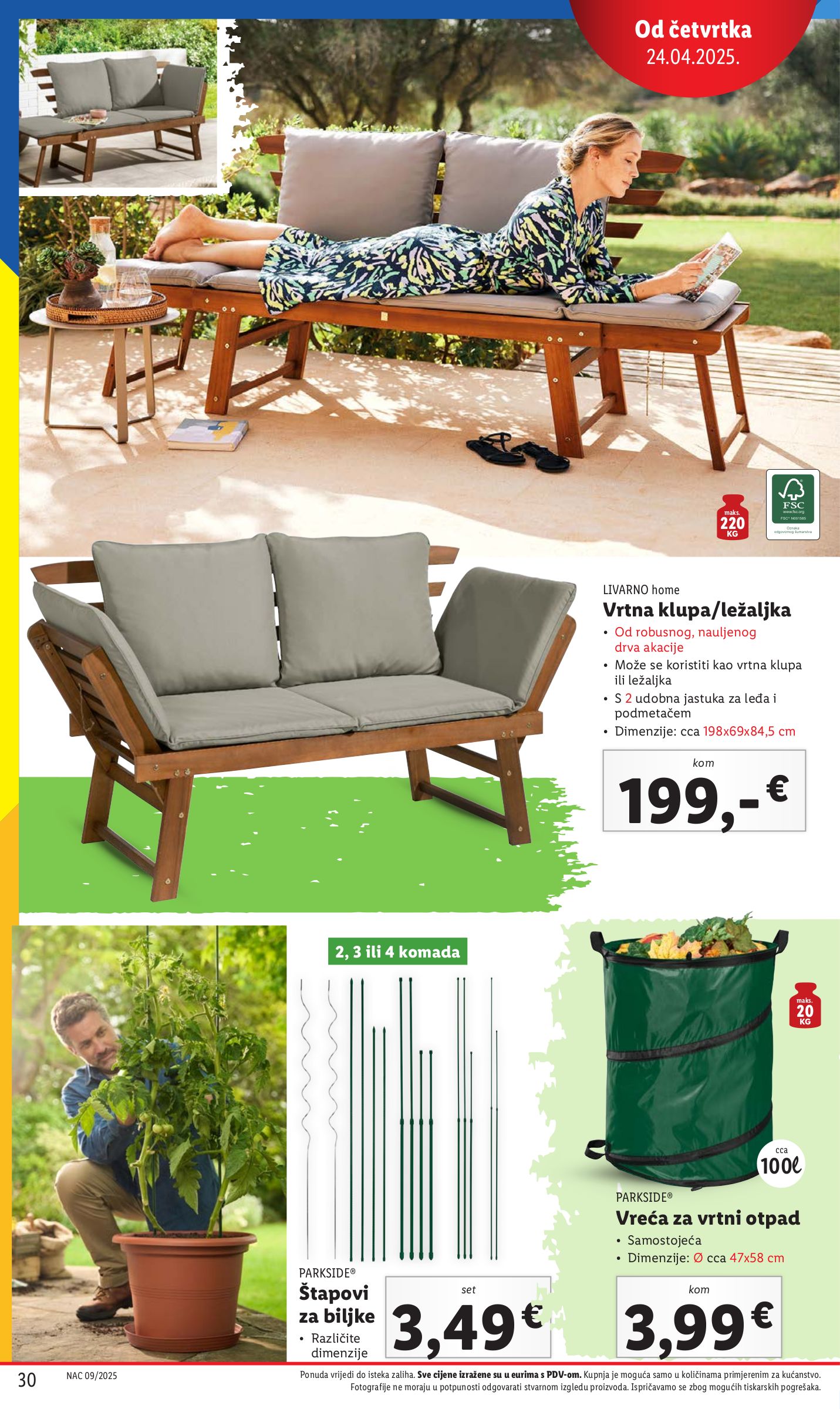 lidl - Prelistajte ovaj Lidl - Sve boje proljeća u vašem vrtu katalog, vrijedi od 26.05. do 01.06. - page: 30 lidl - Prelistajte ovaj Lidl - Sve boje proljeća u vašem vrtu katalog, vrijedi od 26.05. do 01.06. - page: 30