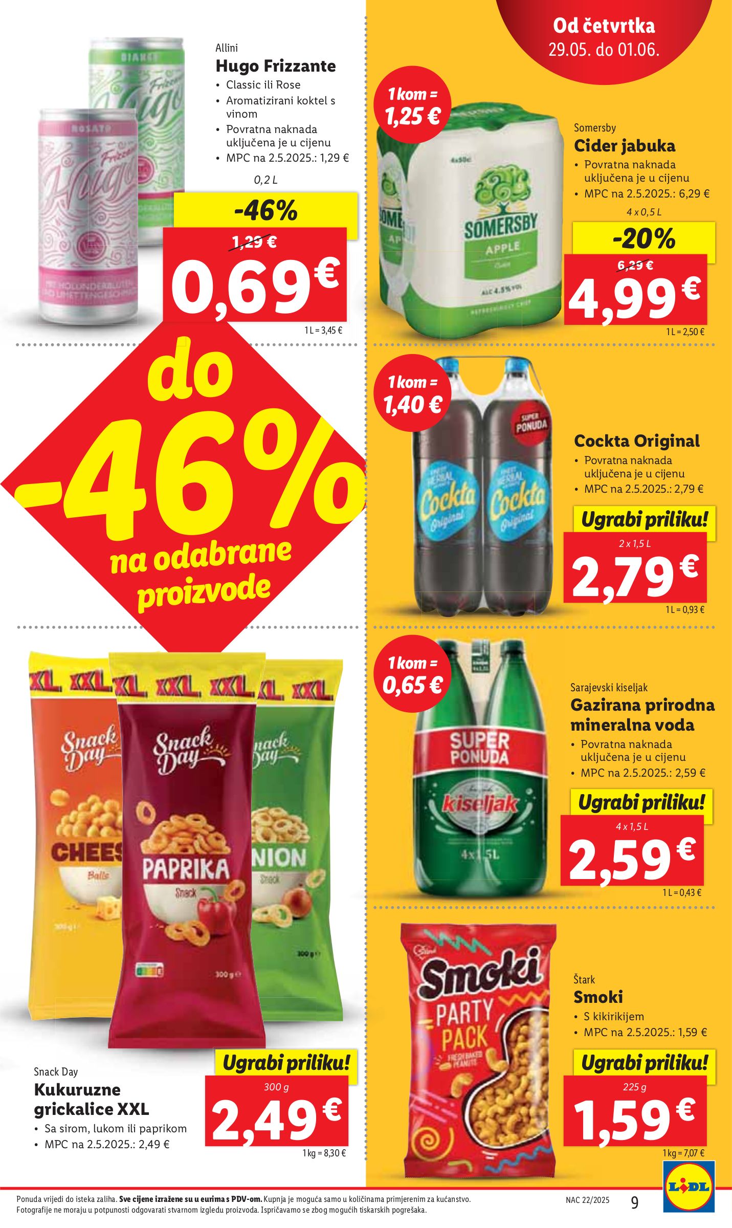 lidl - Prelistajte ovaj Lidl katalog, vrijedi od 29.05. do 01.06. - page: 9 lidl - Prelistajte ovaj Lidl katalog, vrijedi od 29.05. do 01.06. - page: 9