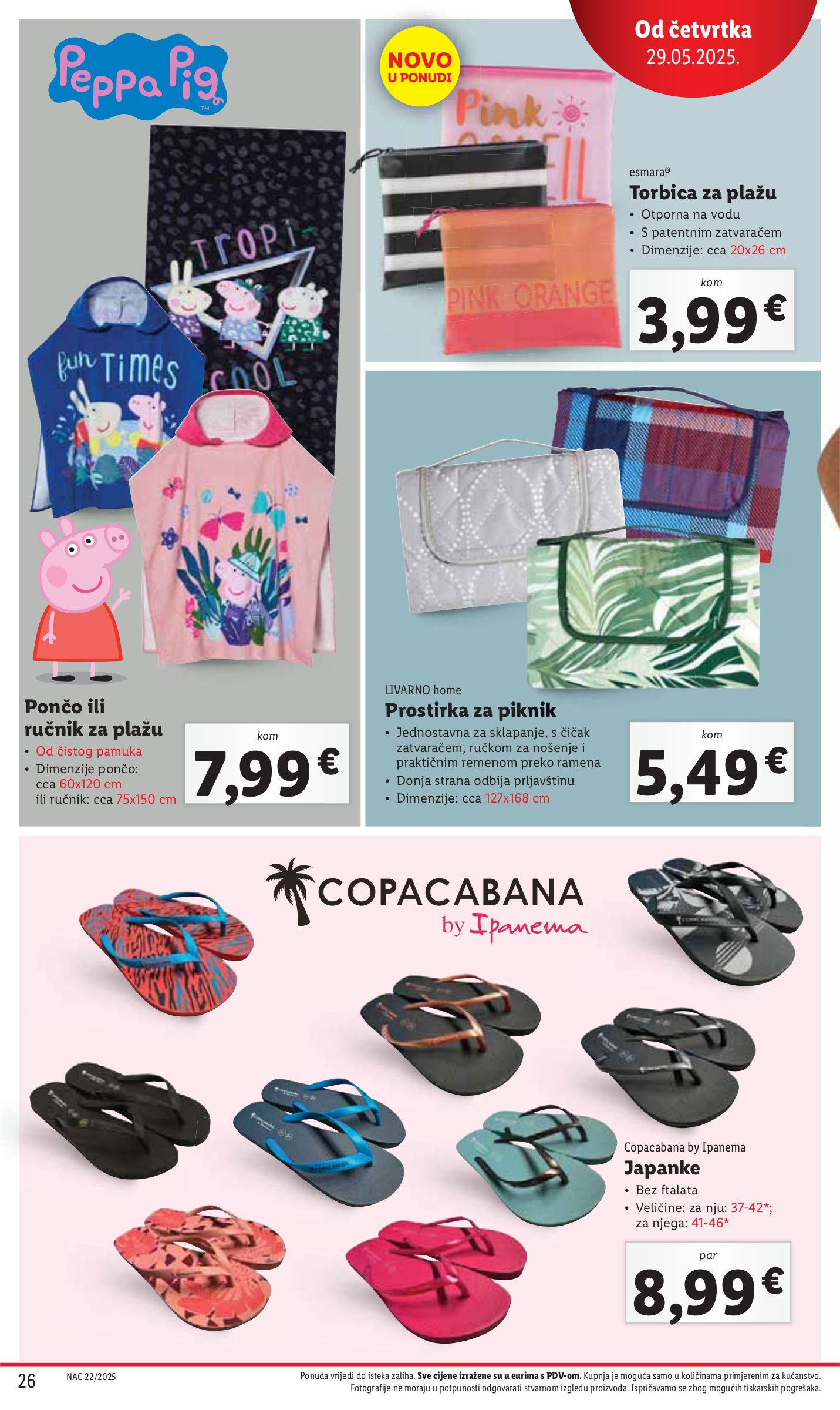 lidl - Prelistajte ovaj Lidl katalog, vrijedi od 29.05. do 01.06. - page: 26 lidl - Prelistajte ovaj Lidl katalog, vrijedi od 29.05. do 01.06. - page: 26