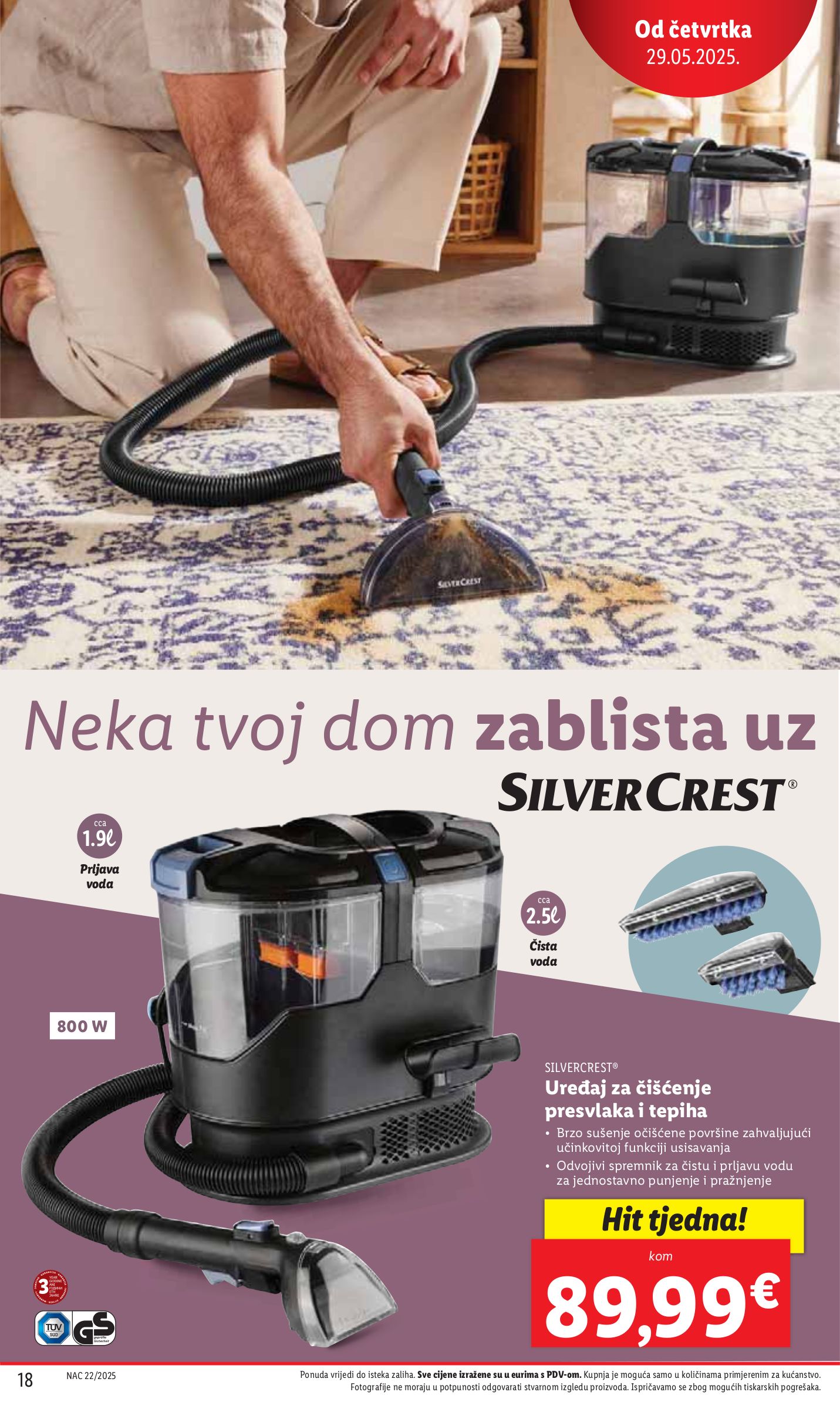 lidl - Prelistajte ovaj Lidl katalog, vrijedi od 29.05. do 01.06. - page: 18 lidl - Prelistajte ovaj Lidl katalog, vrijedi od 29.05. do 01.06. - page: 18