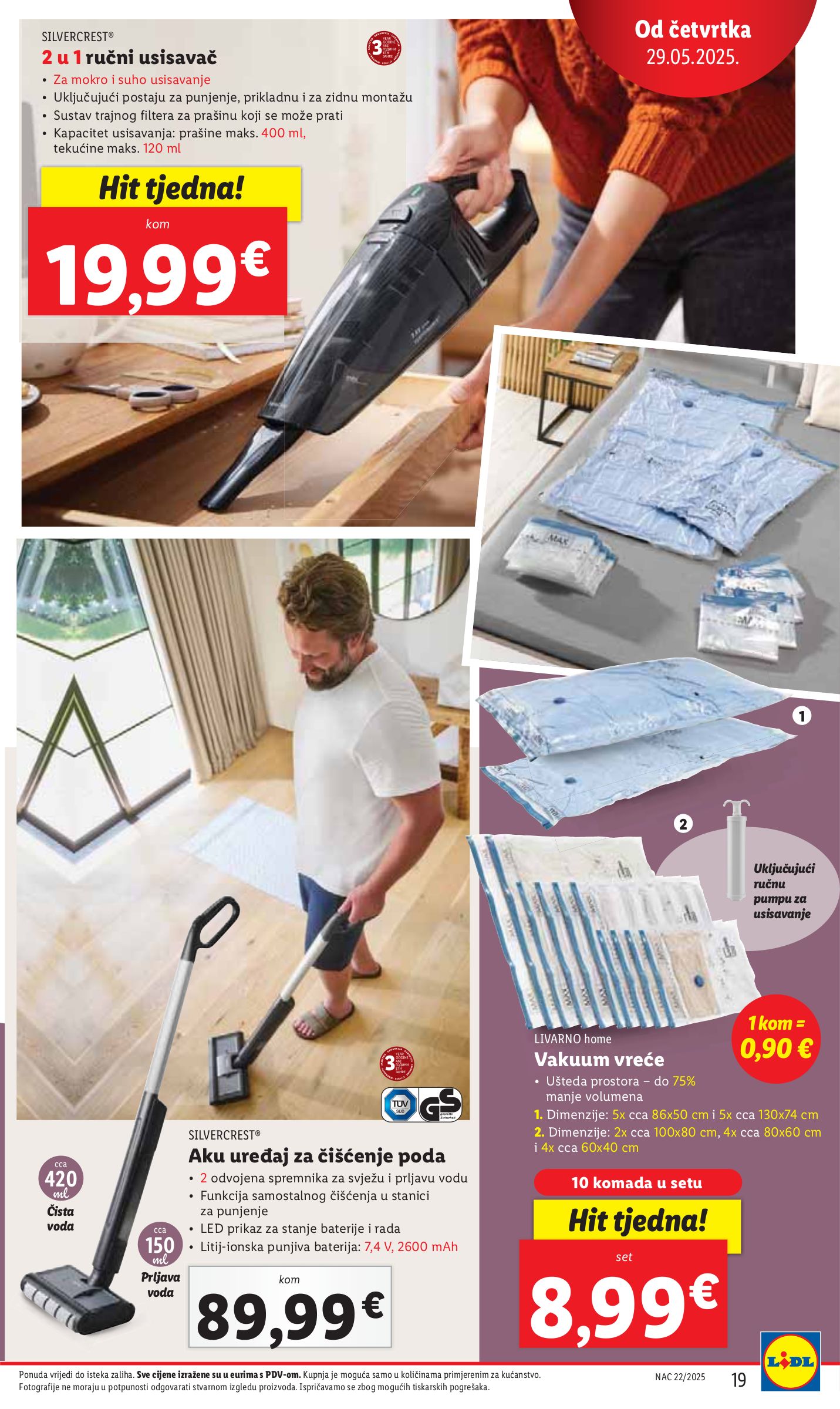 lidl - Prelistajte ovaj Lidl katalog, vrijedi od 29.05. do 01.06. - page: 19 lidl - Prelistajte ovaj Lidl katalog, vrijedi od 29.05. do 01.06. - page: 19