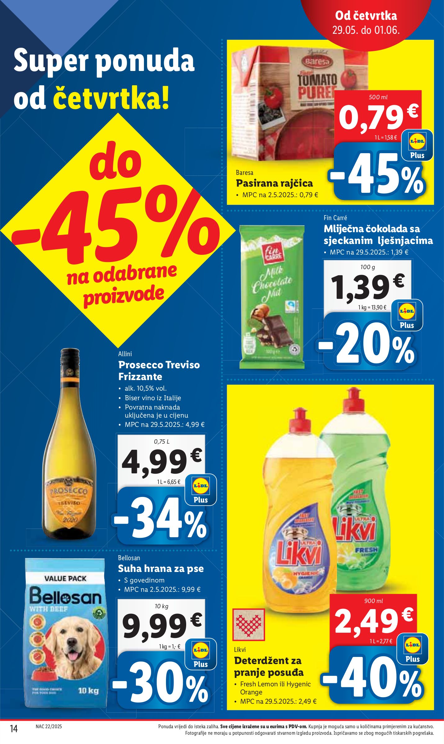 lidl - Prelistajte ovaj Lidl katalog, vrijedi od 29.05. do 01.06. - page: 14 lidl - Prelistajte ovaj Lidl katalog, vrijedi od 29.05. do 01.06. - page: 14