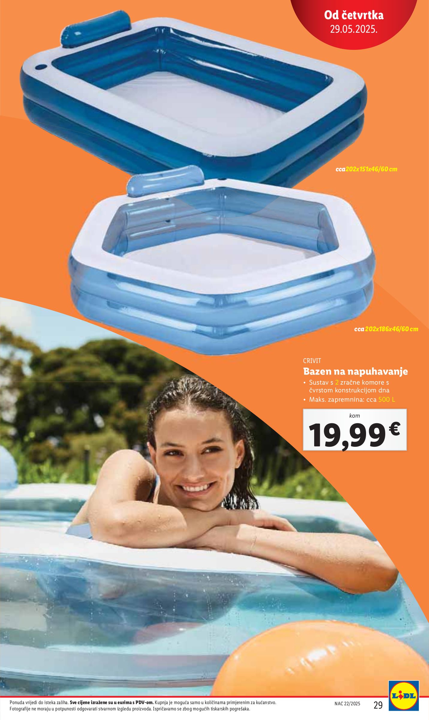 lidl - Prelistajte ovaj Lidl katalog, vrijedi od 29.05. do 01.06. - page: 29 lidl - Prelistajte ovaj Lidl katalog, vrijedi od 29.05. do 01.06. - page: 29