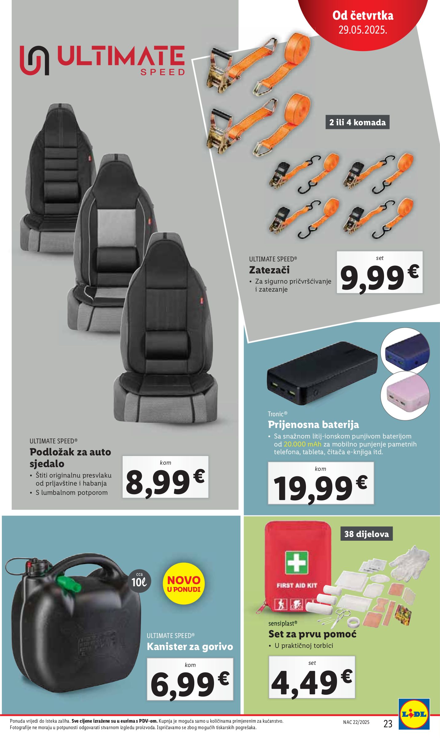 lidl - Prelistajte ovaj Lidl katalog, vrijedi od 29.05. do 01.06. - page: 23 lidl - Prelistajte ovaj Lidl katalog, vrijedi od 29.05. do 01.06. - page: 23