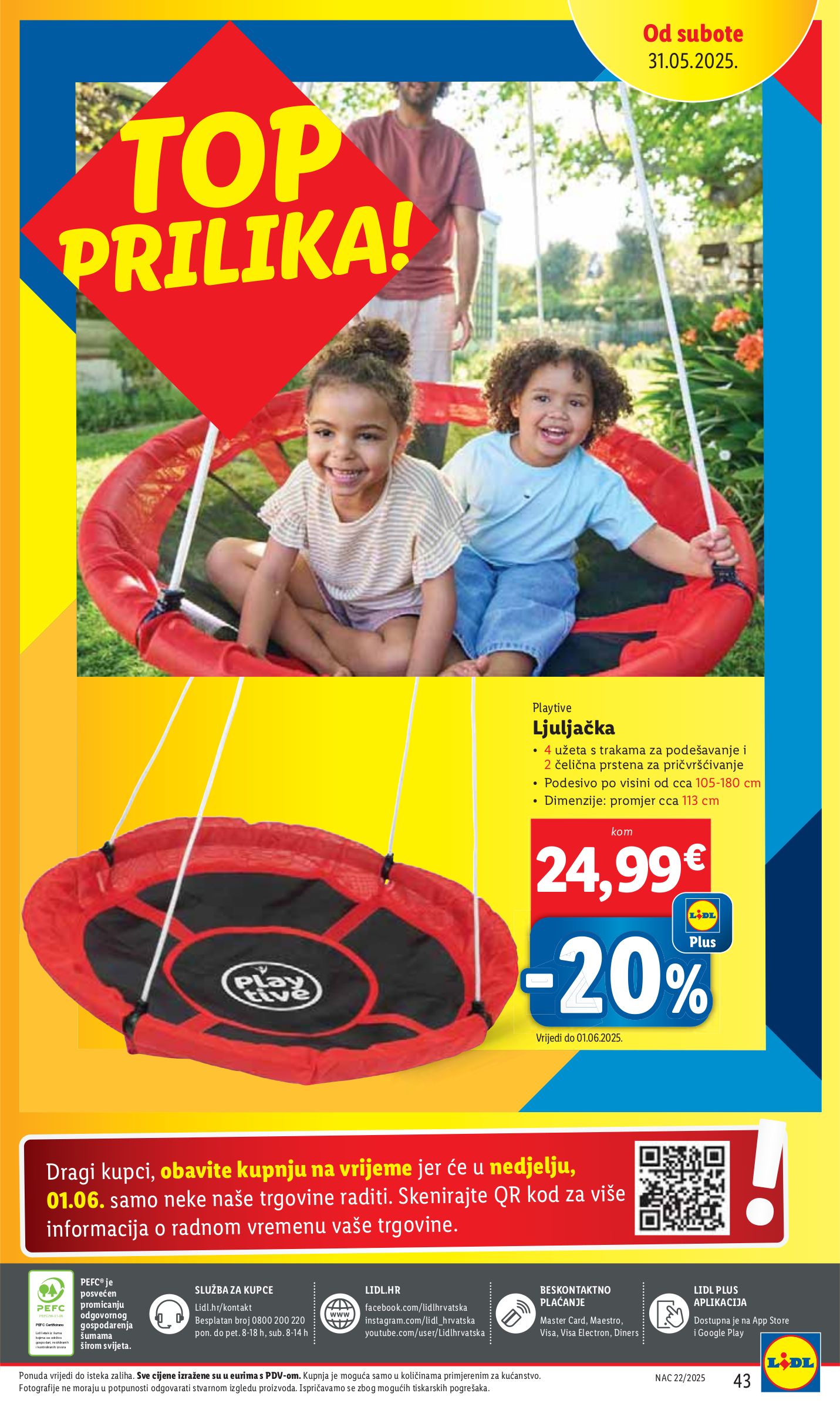 lidl - Prelistajte ovaj Lidl katalog, vrijedi od 29.05. do 01.06. - page: 43 lidl - Prelistajte ovaj Lidl katalog, vrijedi od 29.05. do 01.06. - page: 43