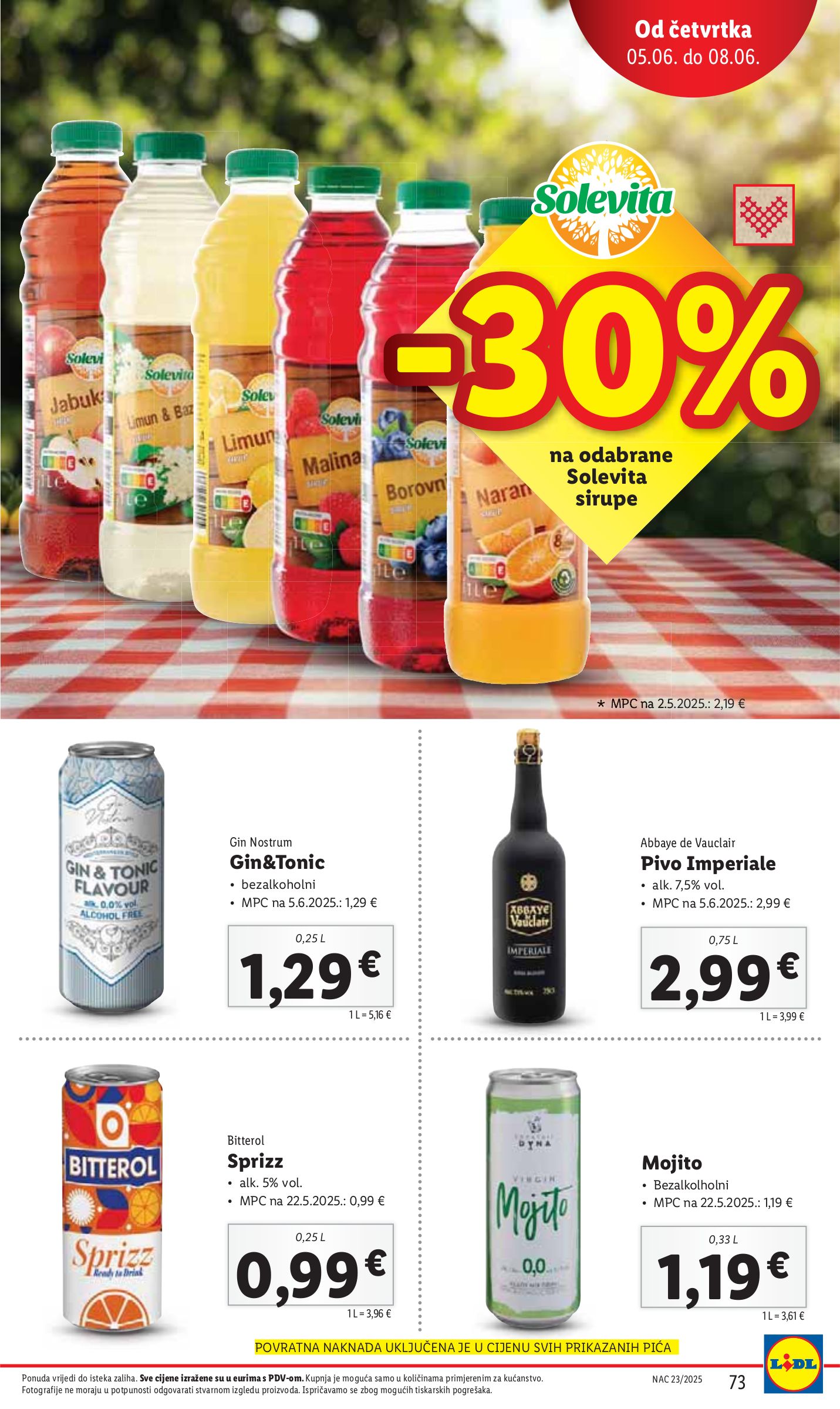 lidl - Prelistajte ovaj Lidl katalog, vrijedi od 02.06. do 08.06. - page: 73 lidl - Prelistajte ovaj Lidl katalog, vrijedi od 02.06. do 08.06. - page: 73