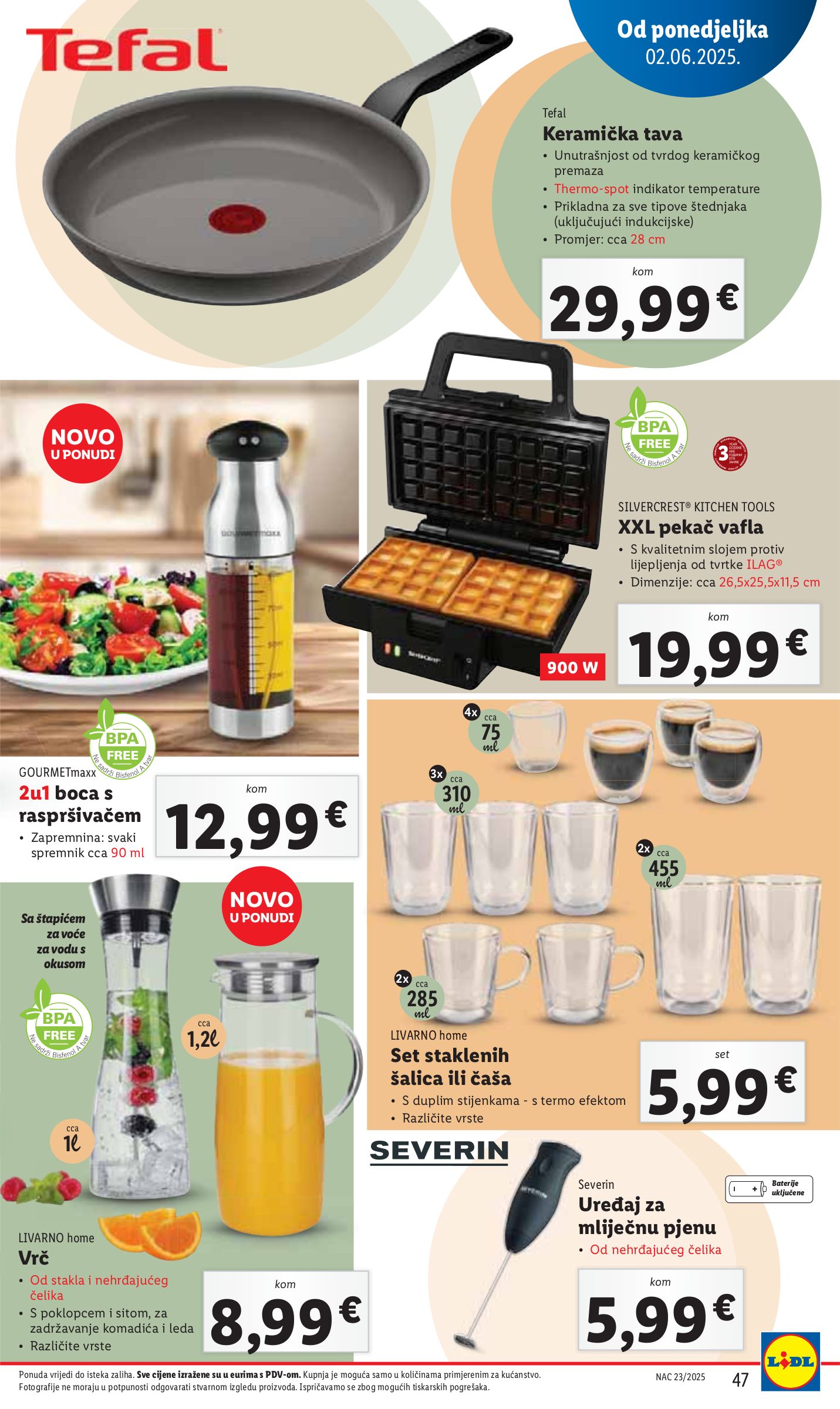 lidl - Prelistajte ovaj Lidl katalog, vrijedi od 02.06. do 08.06. - page: 47 lidl - Prelistajte ovaj Lidl katalog, vrijedi od 02.06. do 08.06. - page: 47