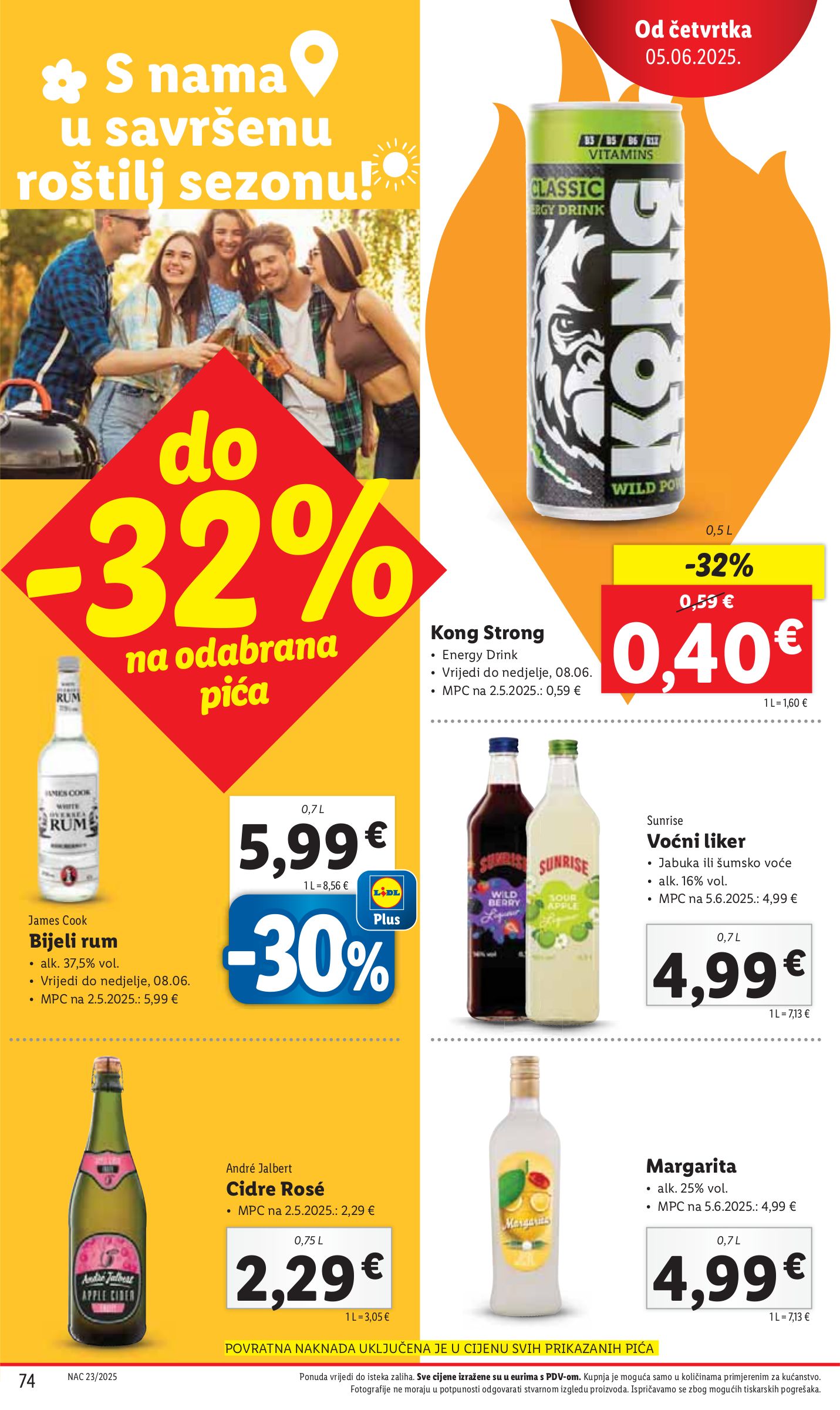 lidl - Prelistajte ovaj Lidl katalog, vrijedi od 02.06. do 08.06. - page: 74 lidl - Prelistajte ovaj Lidl katalog, vrijedi od 02.06. do 08.06. - page: 74