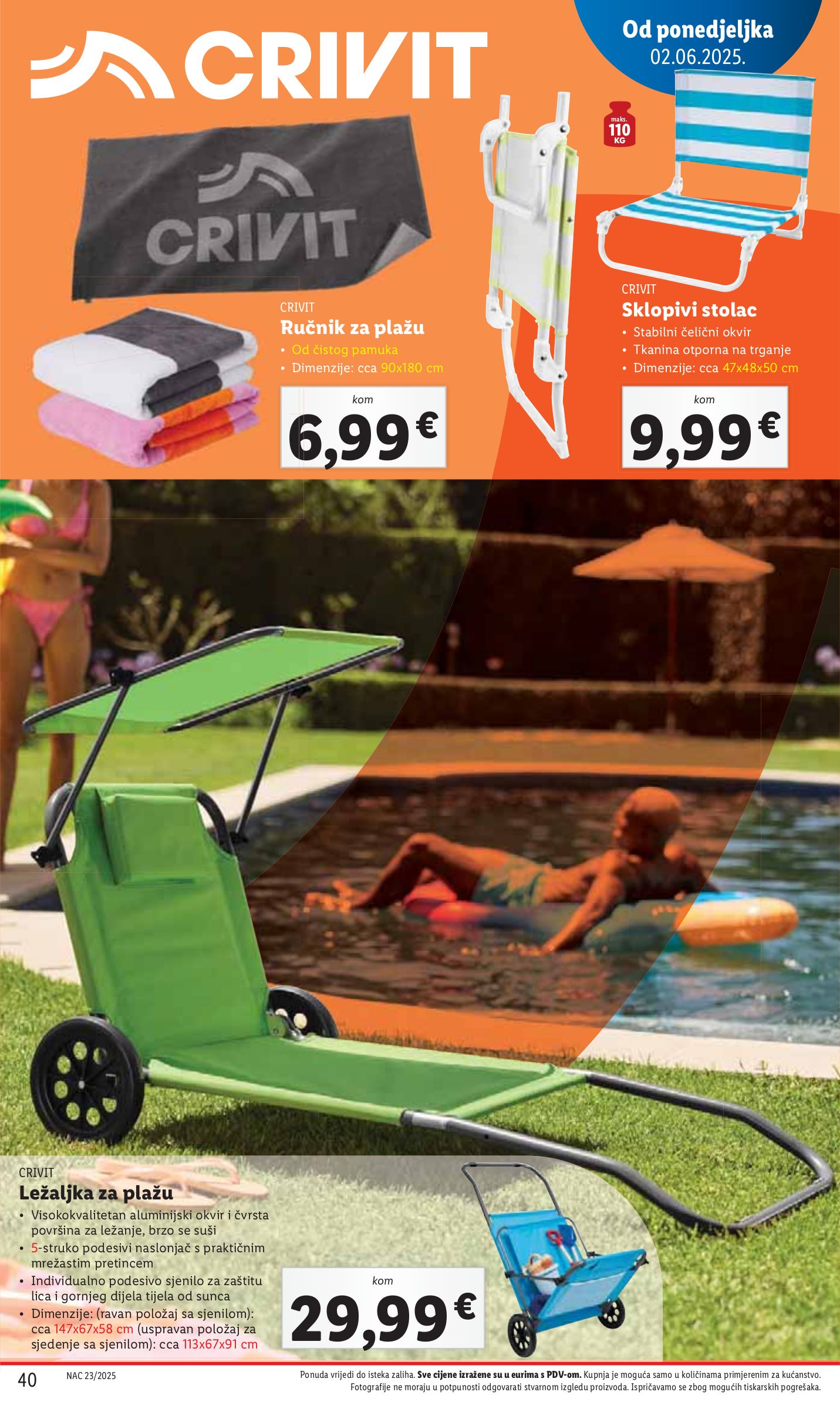 lidl - Prelistajte ovaj Lidl katalog, vrijedi od 02.06. do 08.06. - page: 40 lidl - Prelistajte ovaj Lidl katalog, vrijedi od 02.06. do 08.06. - page: 40