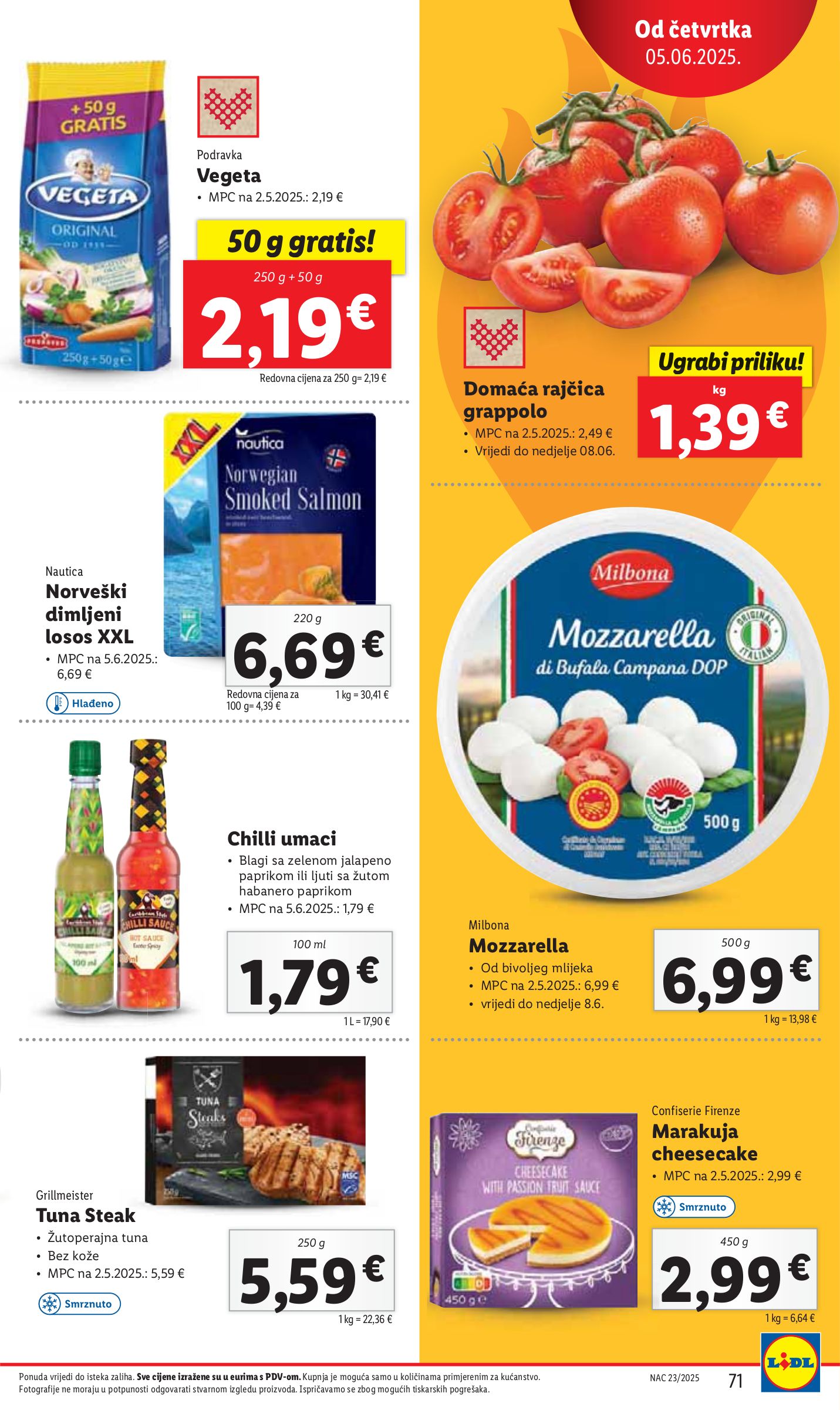 lidl - Prelistajte ovaj Lidl katalog, vrijedi od 02.06. do 08.06. - page: 71 lidl - Prelistajte ovaj Lidl katalog, vrijedi od 02.06. do 08.06. - page: 71