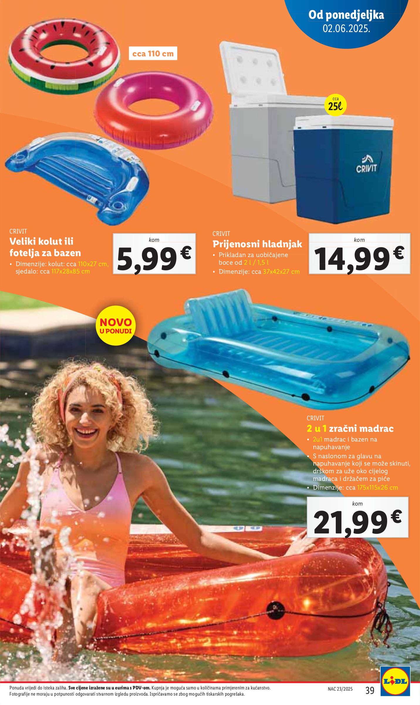 lidl - Prelistajte ovaj Lidl katalog, vrijedi od 02.06. do 08.06. - page: 39 lidl - Prelistajte ovaj Lidl katalog, vrijedi od 02.06. do 08.06. - page: 39