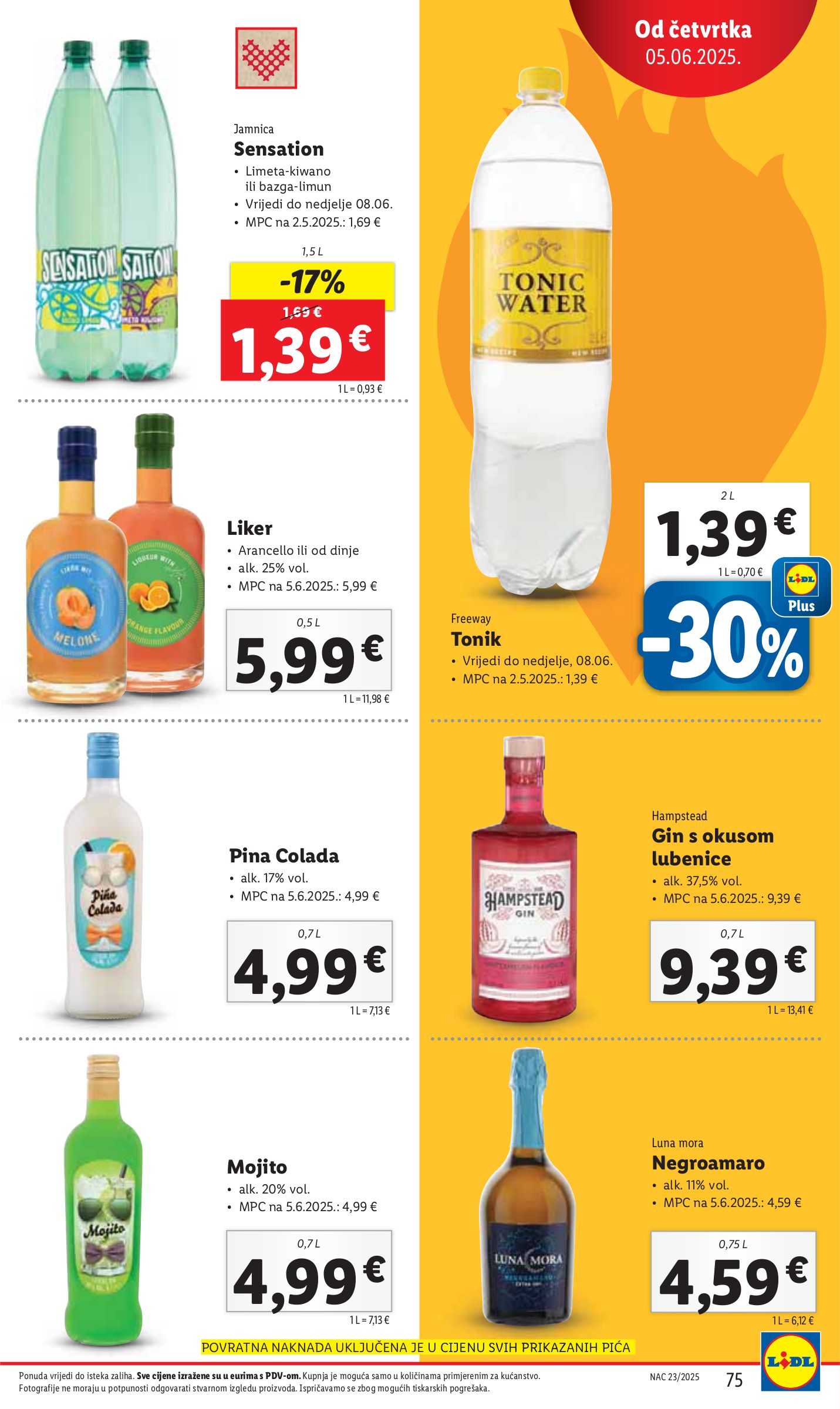 lidl - Prelistajte ovaj Lidl katalog, vrijedi od 02.06. do 08.06. - page: 75 lidl - Prelistajte ovaj Lidl katalog, vrijedi od 02.06. do 08.06. - page: 75