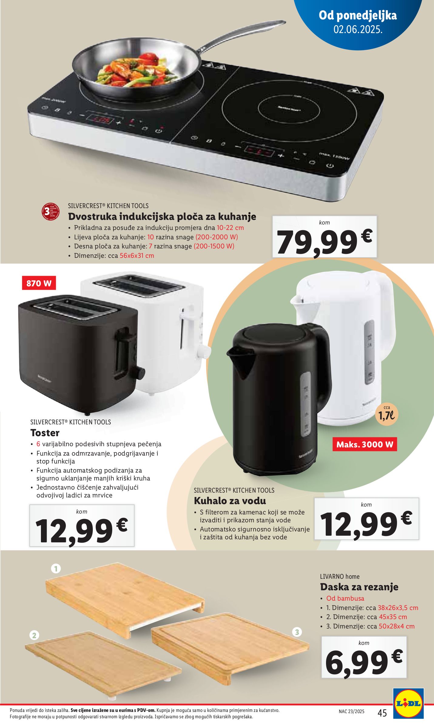 lidl - Prelistajte ovaj Lidl katalog, vrijedi od 02.06. do 08.06. - page: 45 lidl - Prelistajte ovaj Lidl katalog, vrijedi od 02.06. do 08.06. - page: 45
