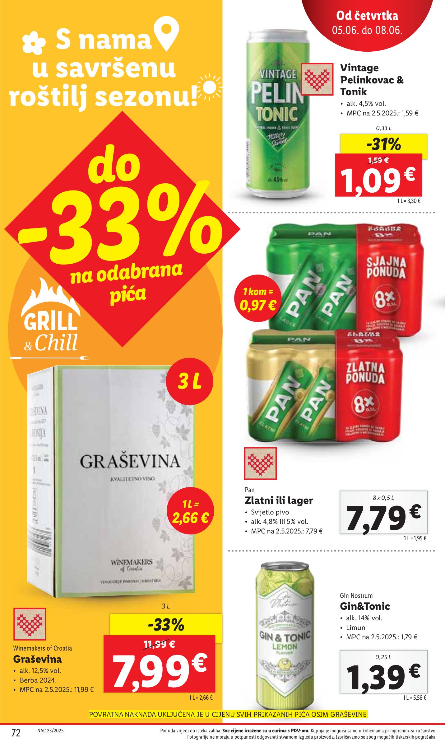 lidl - Prelistajte ovaj Lidl katalog, vrijedi od 02.06. do 08.06. - page: 72 lidl - Prelistajte ovaj Lidl katalog, vrijedi od 02.06. do 08.06. - page: 72